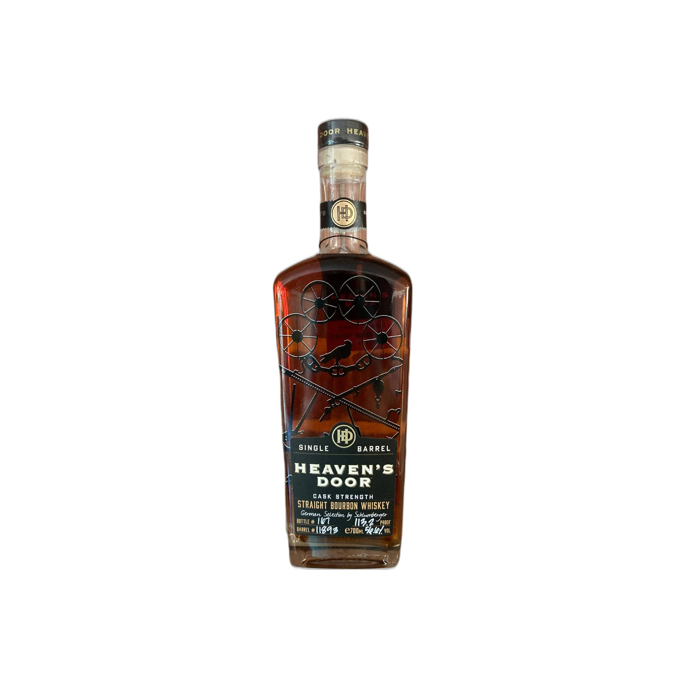 Heaven's Door Cask Strength Collection 4 Years Tennessee Whisky 