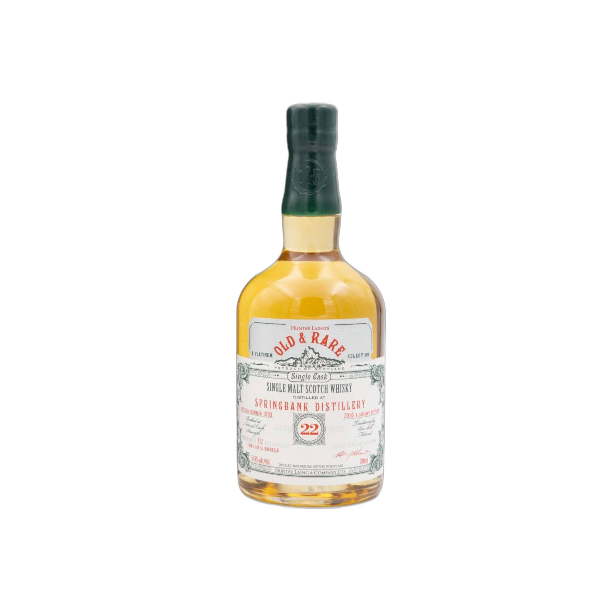 Springbank 1993 22 Years Single Malt Whisky