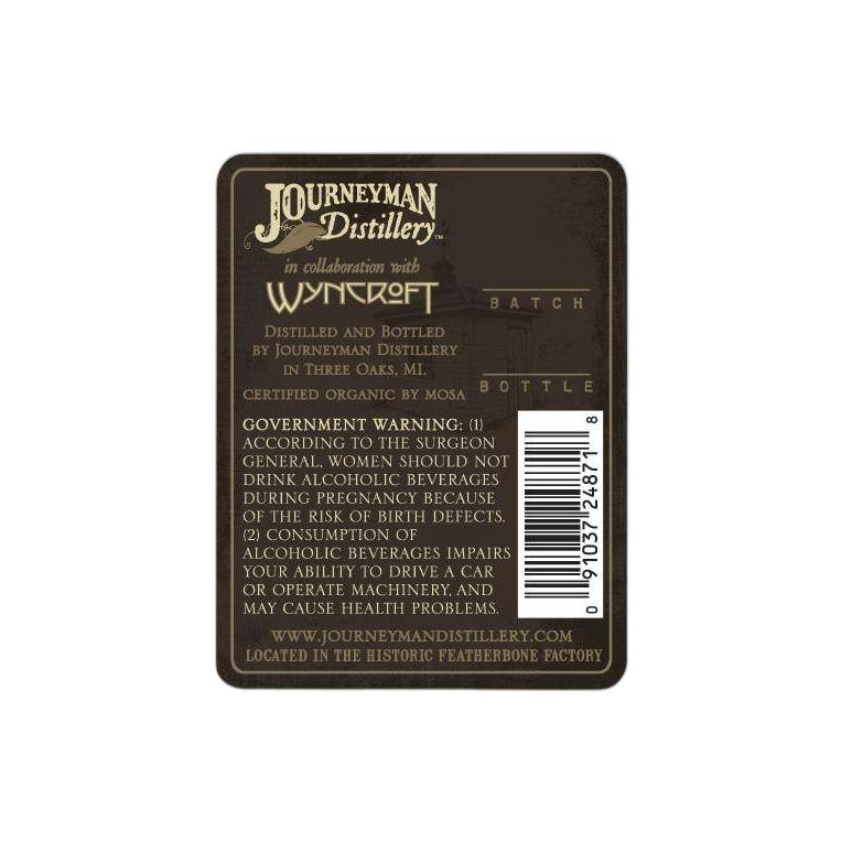 Journeyman Distillery Kissing Cousins 2