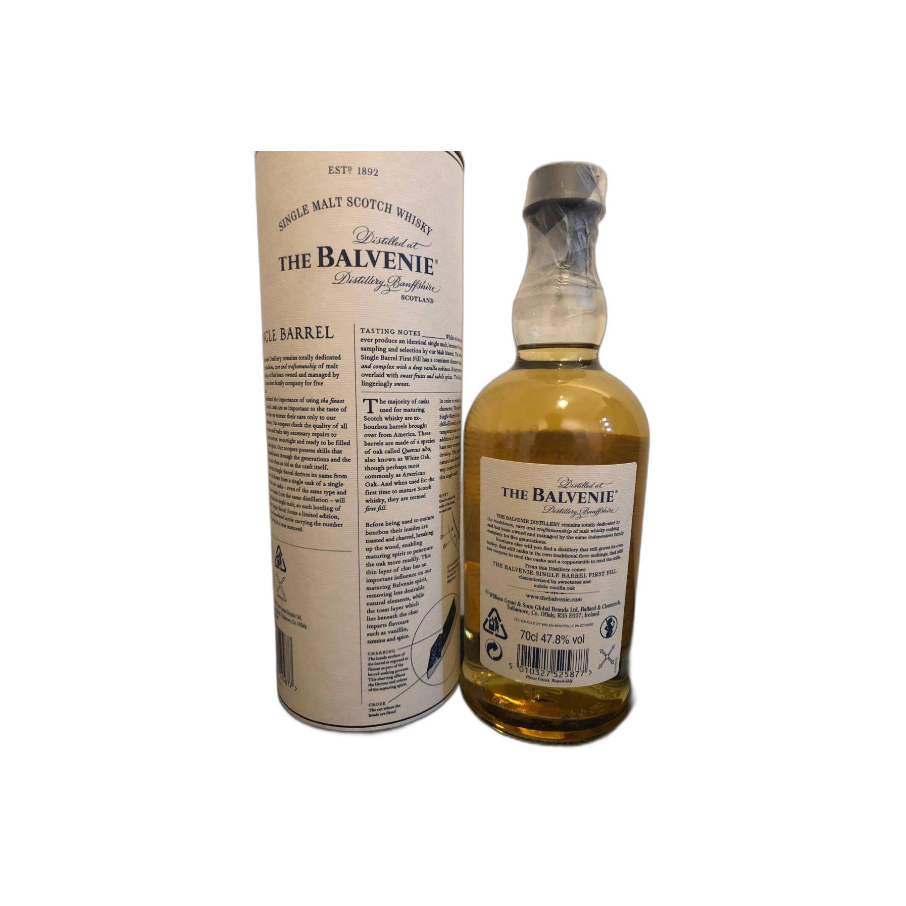 The Balvenie Single Cask 12 Years Single Malt Whisky 2