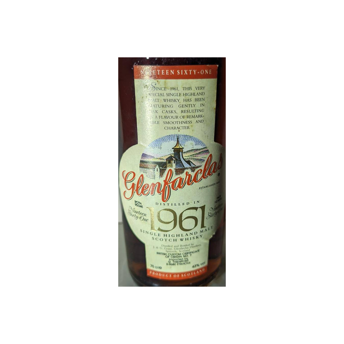 Glenfarclas 1961 29 Years Single Malt Whisky 2