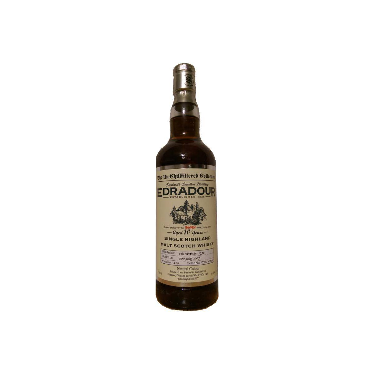 Edradour The Un-Chillfiltered Collection 1996 10 Years Single Malt Whisky