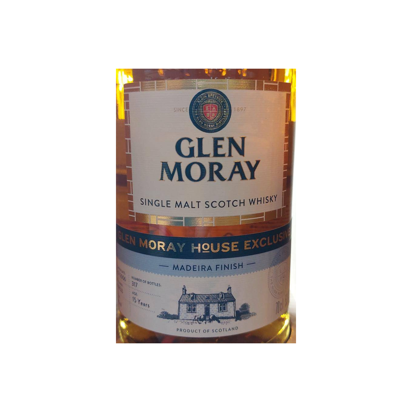 Glen Moray 2006 15 Years Single Malt Whisky