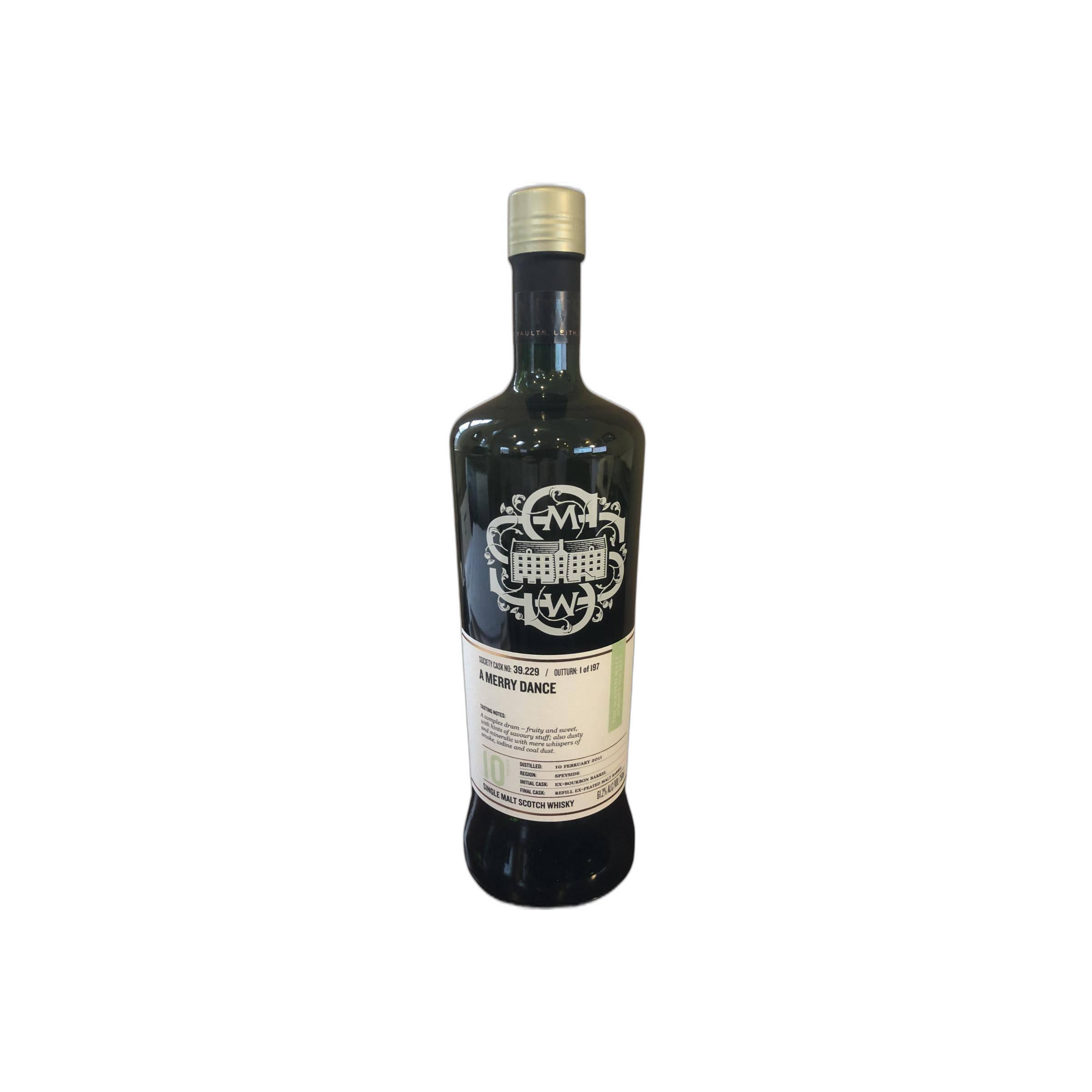 The Scotch Malt Whisky Society 2011 10 Years Single Malt Whisky