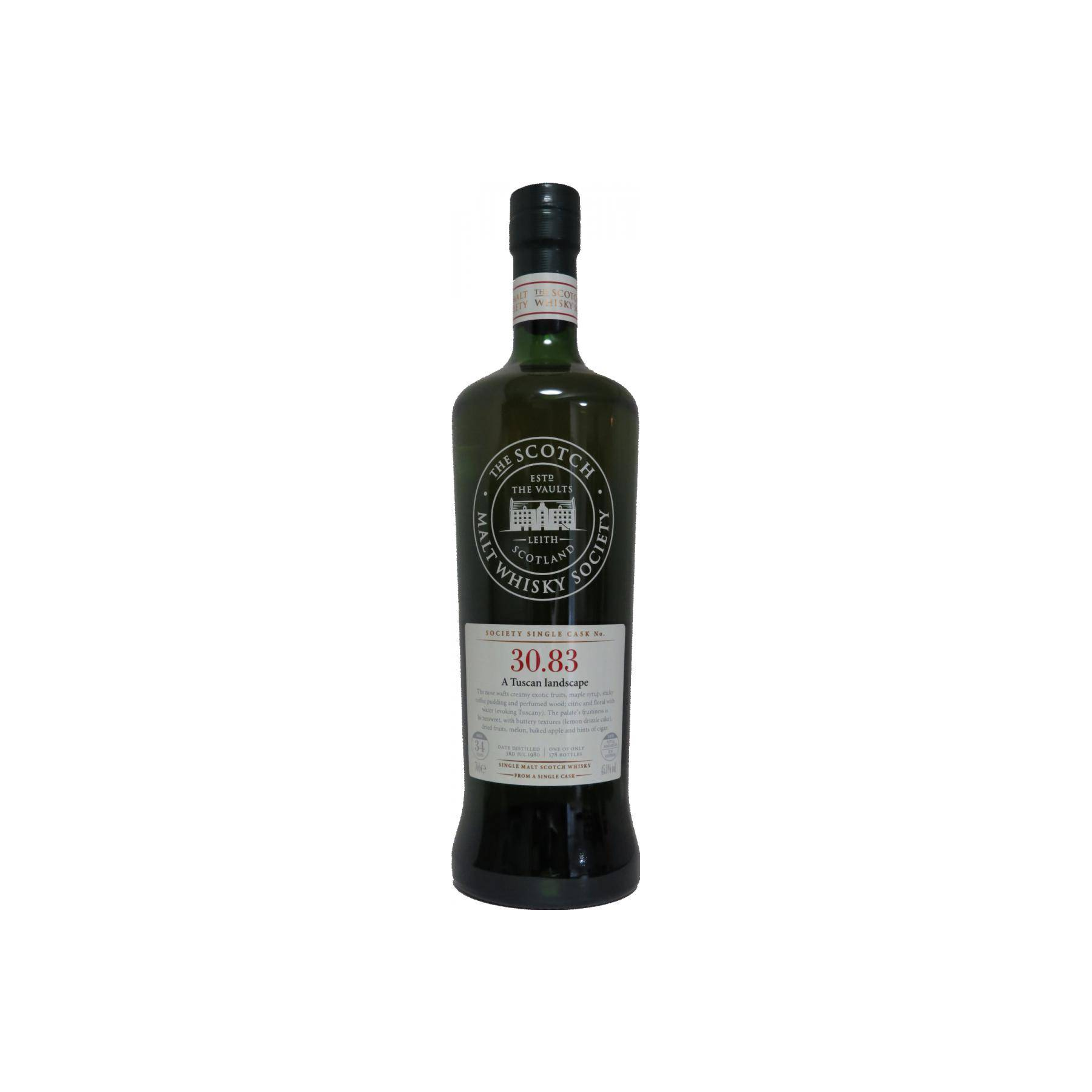 The Scotch Malt Whisky Society 1980 34 Years Single Malt Whisky