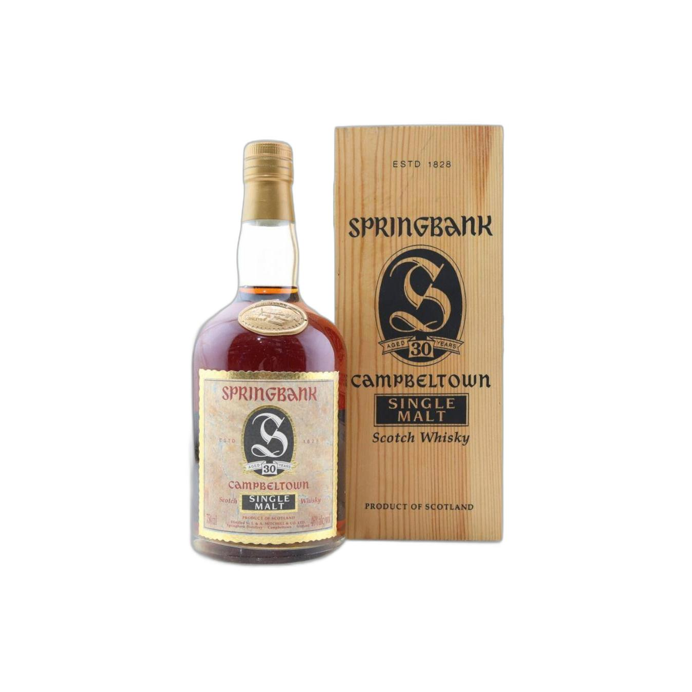 Springbank 30 Years Single Malt Whisky