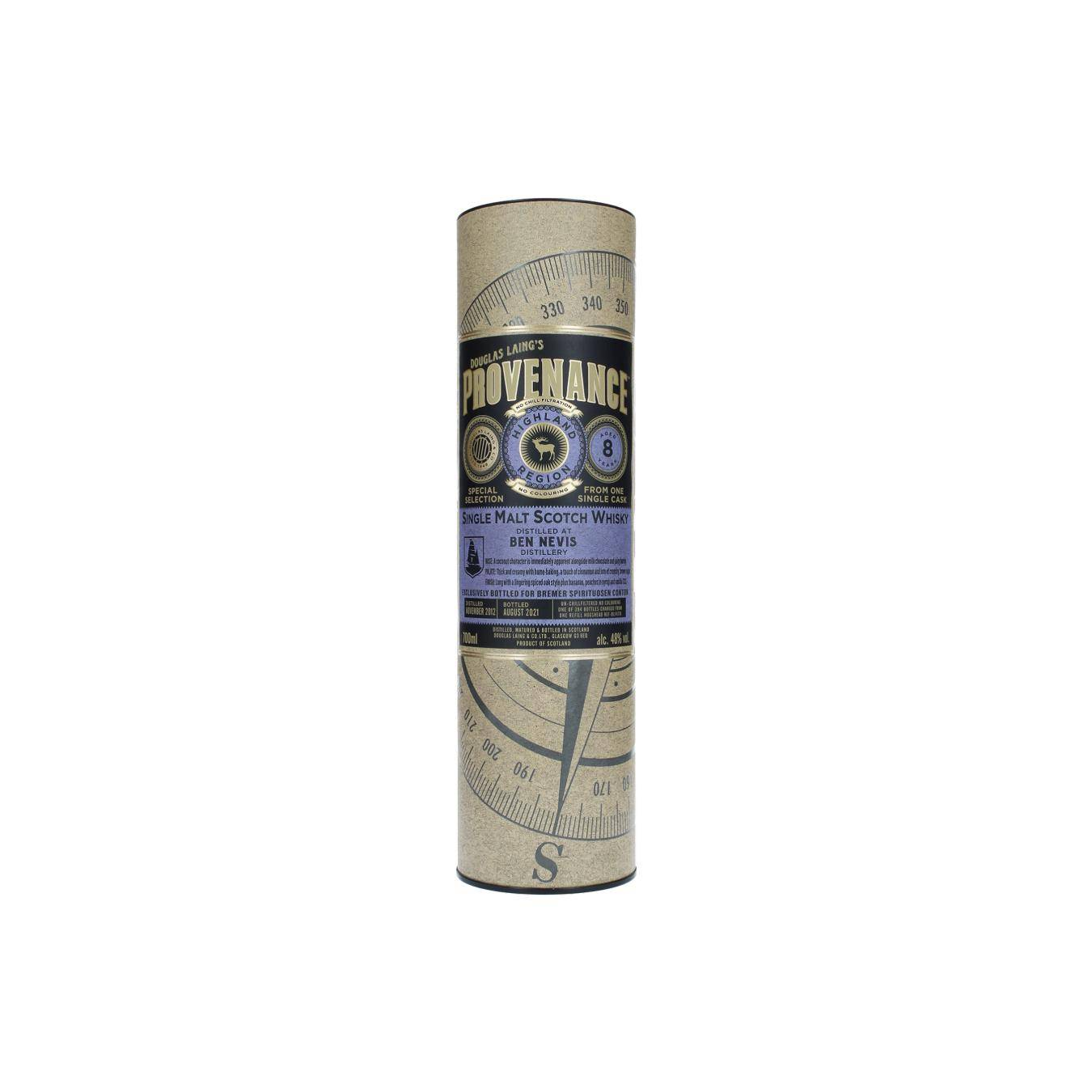 Ben Nevis 2012 8 Years Single Malt Whisky 3