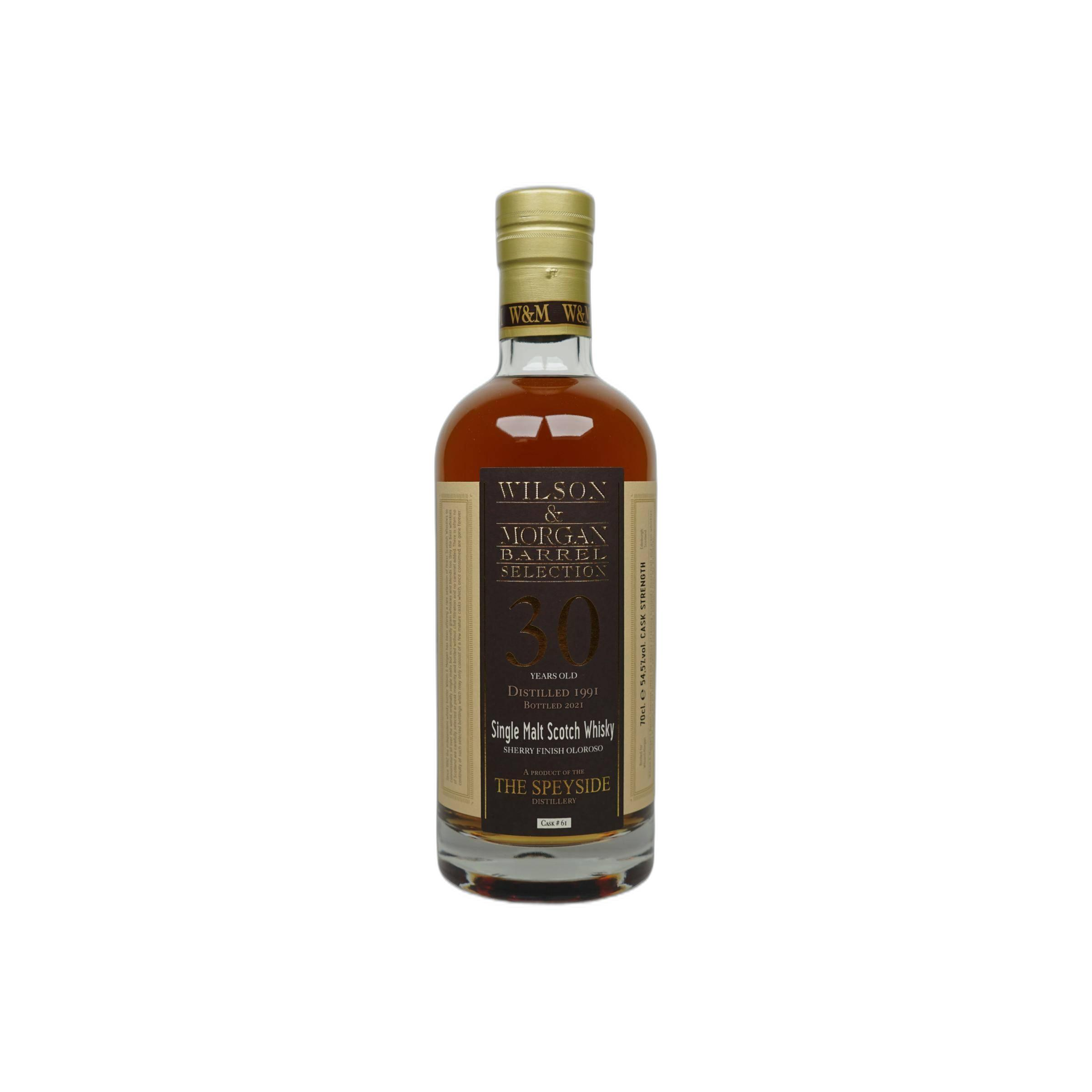 Spey Barrel Selection 1991 30 Years Single Malt Whisky