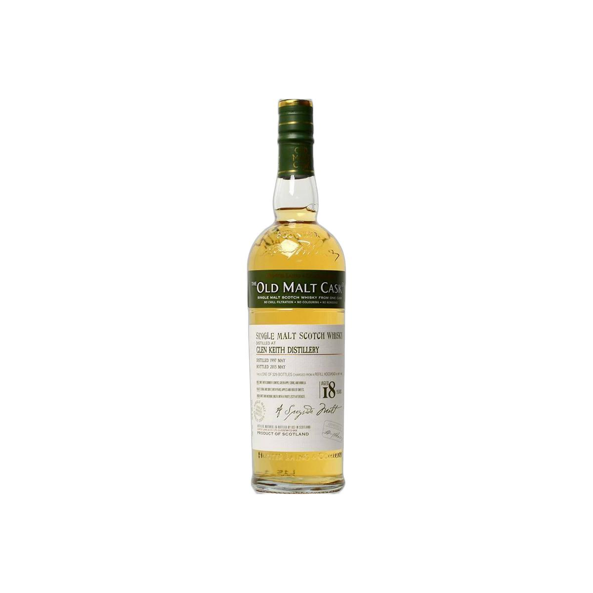 Glen Keith Old Malt Cask 1997 18 Years Single Malt Whisky