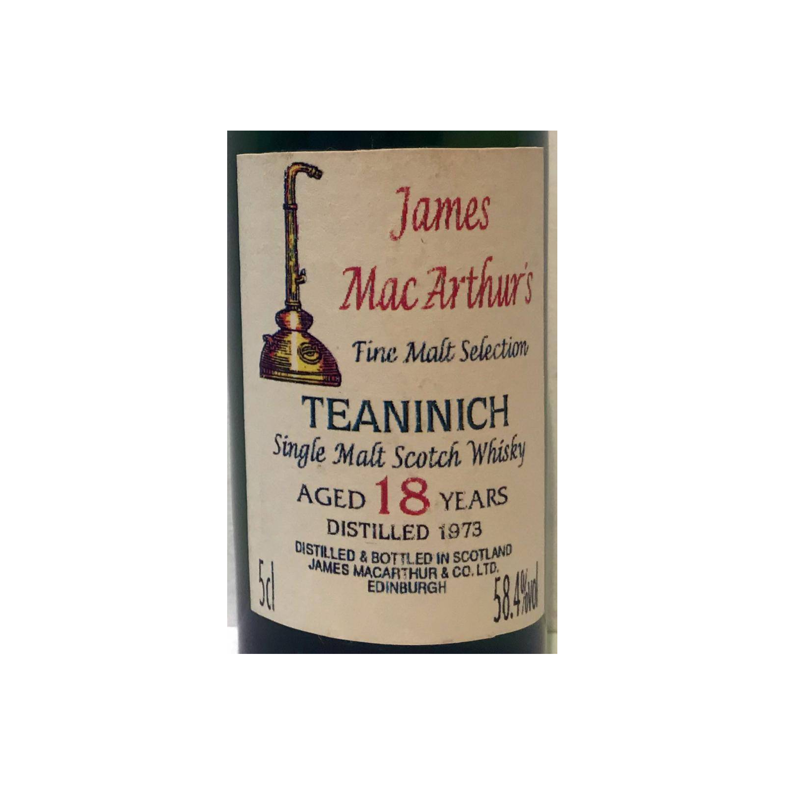 Teaninich 1973 18 Years Single Malt Whisky 3