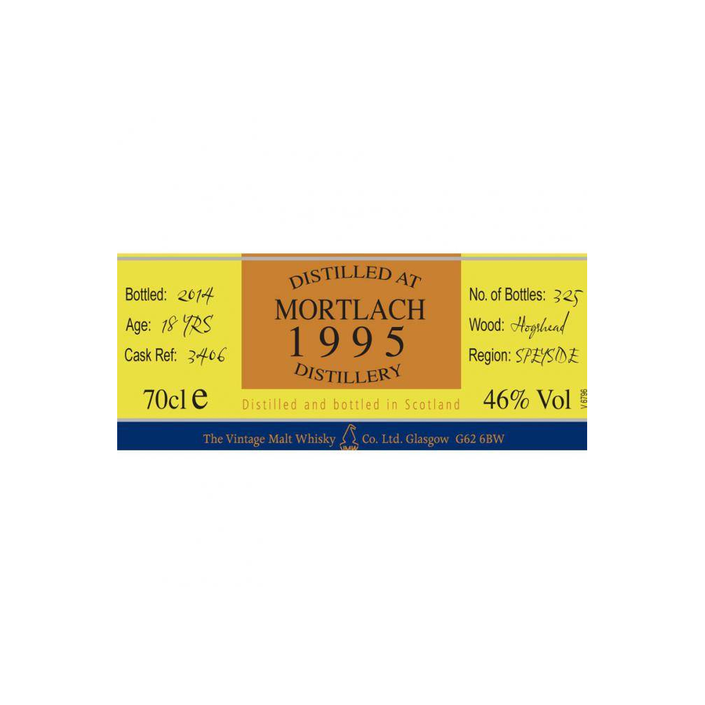 Mortlach The Cooper's Choice 1995 18 Years Single Malt Whisky 2