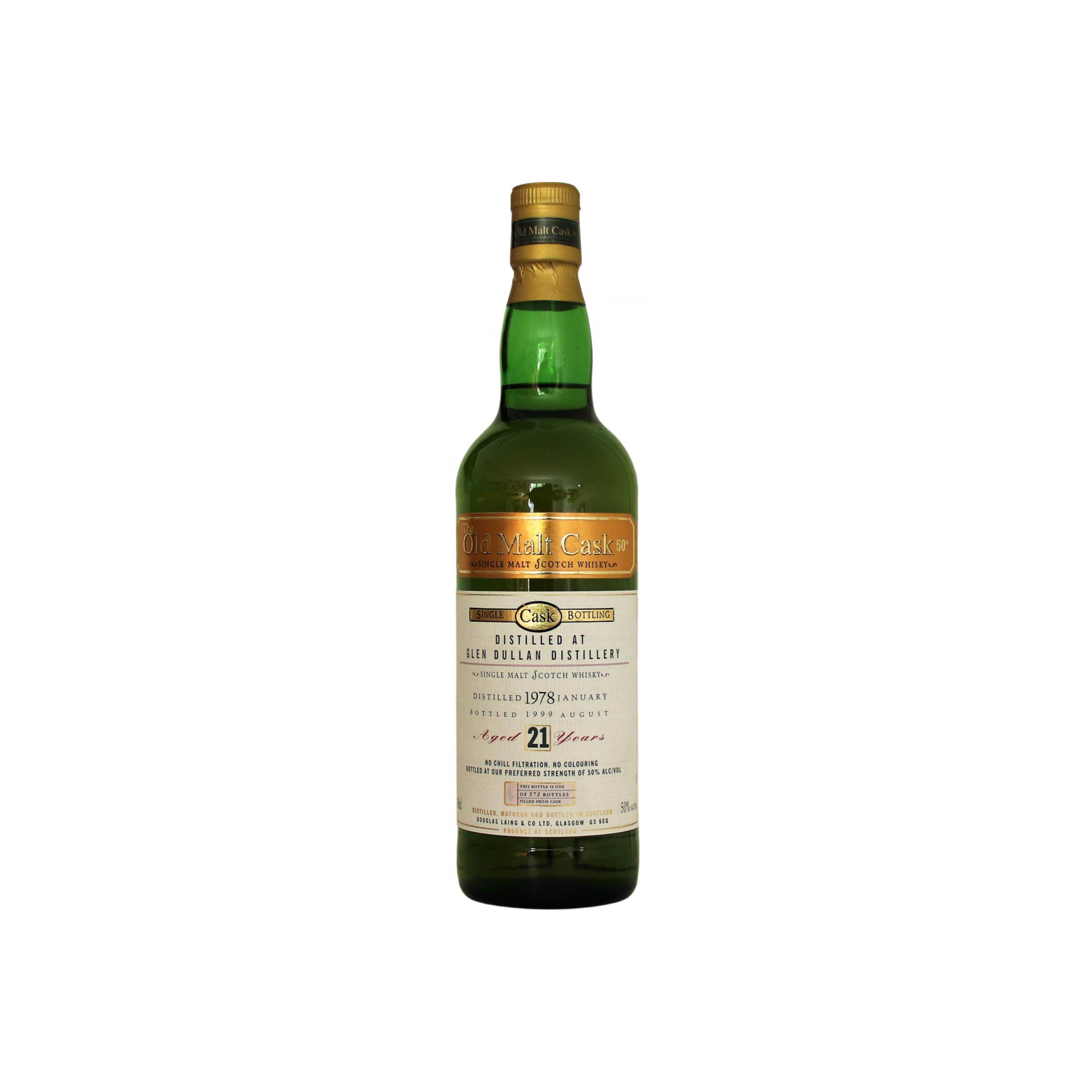 Glendullan Old Malt Cask 1978 21 Years Single Malt Whisky
