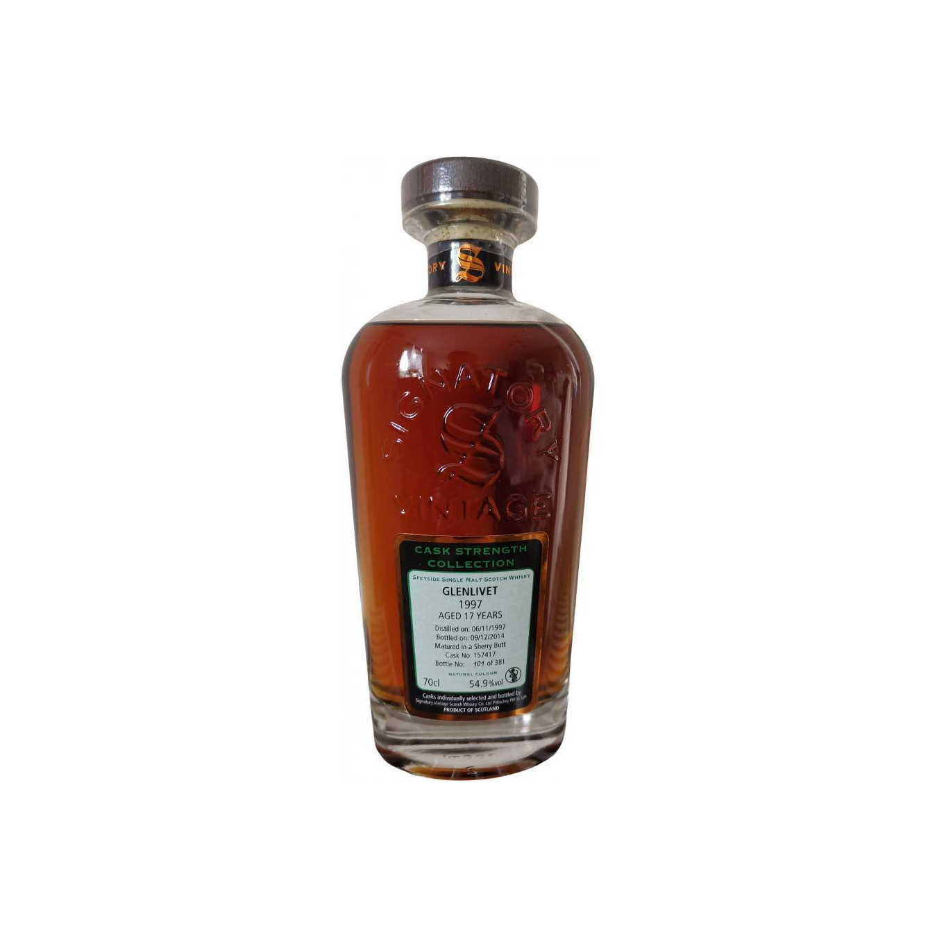 The Glenlivet Cask Strength Collection 1997 17 Years Single Malt Whisky