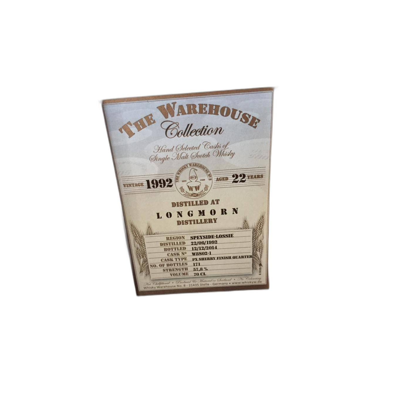 Longmorn 1992 22 Years Single Malt Whisky 3