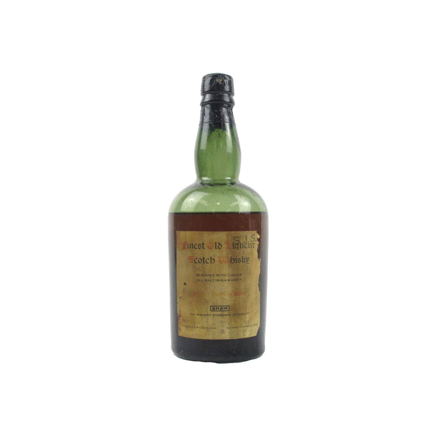Shaw Finest Old Liqueur Scotch Whisky