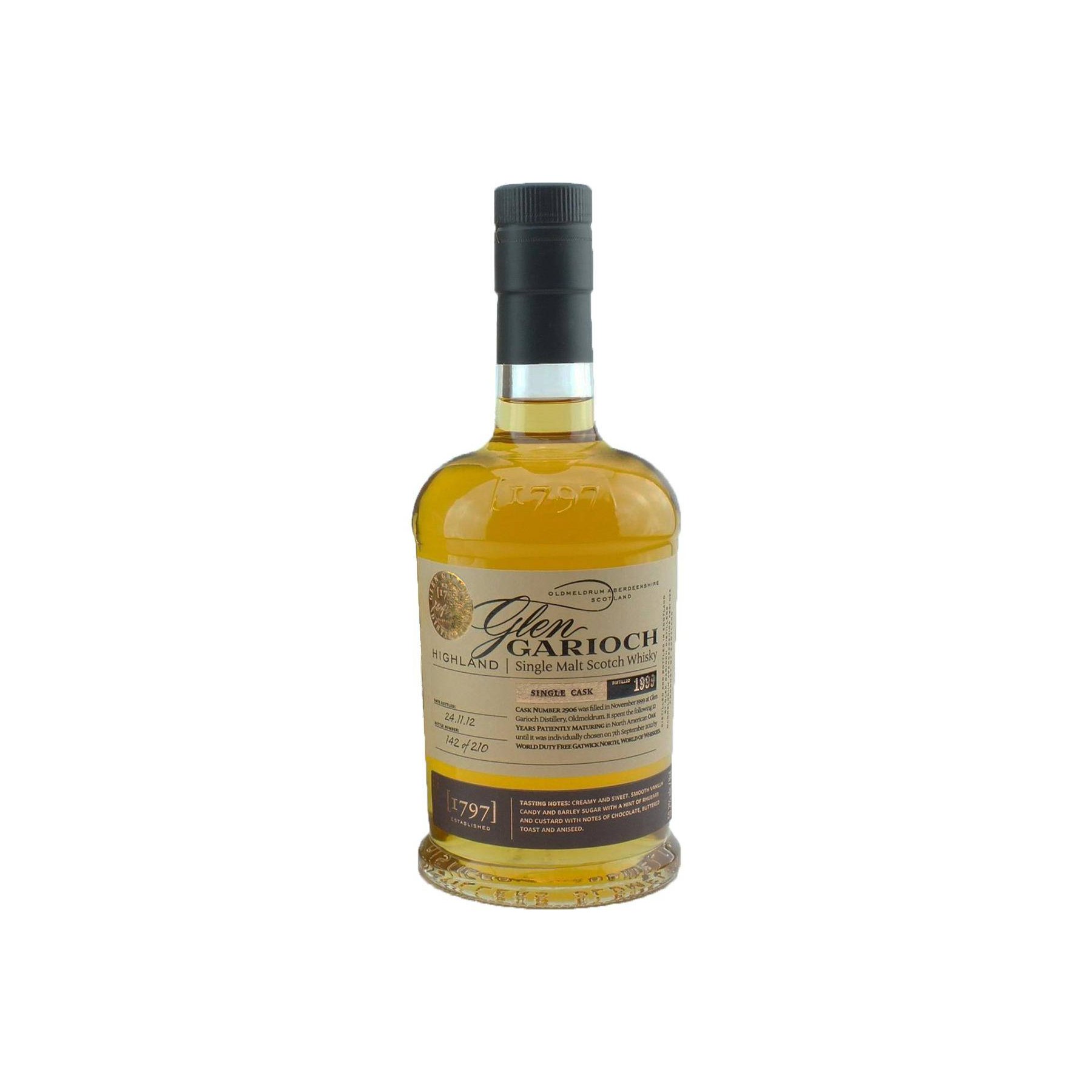 Glen Garioch Single Cask 1999 12 Years Single Malt Whisky