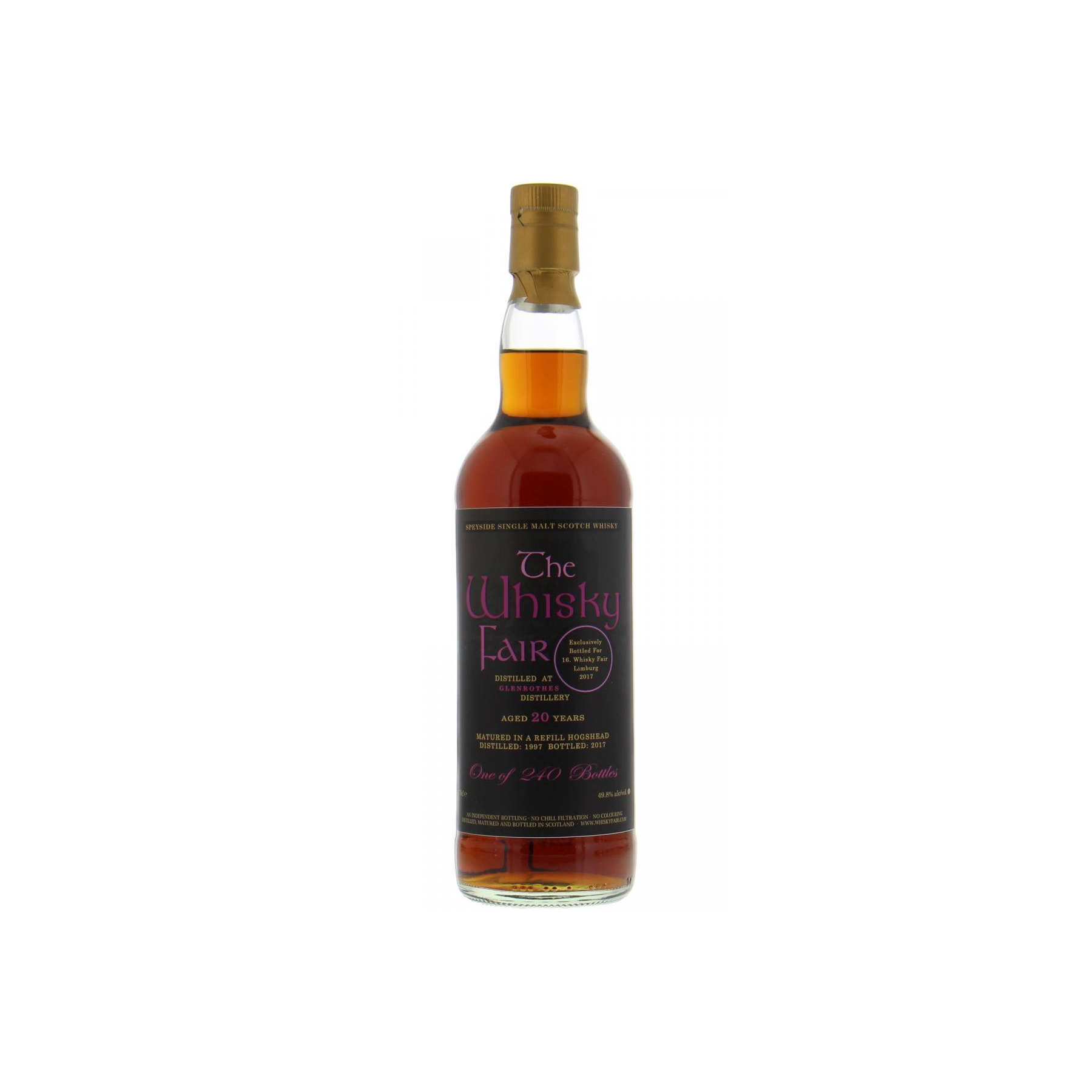 The Glenrothes 1997 20 Years Single Malt Whisky