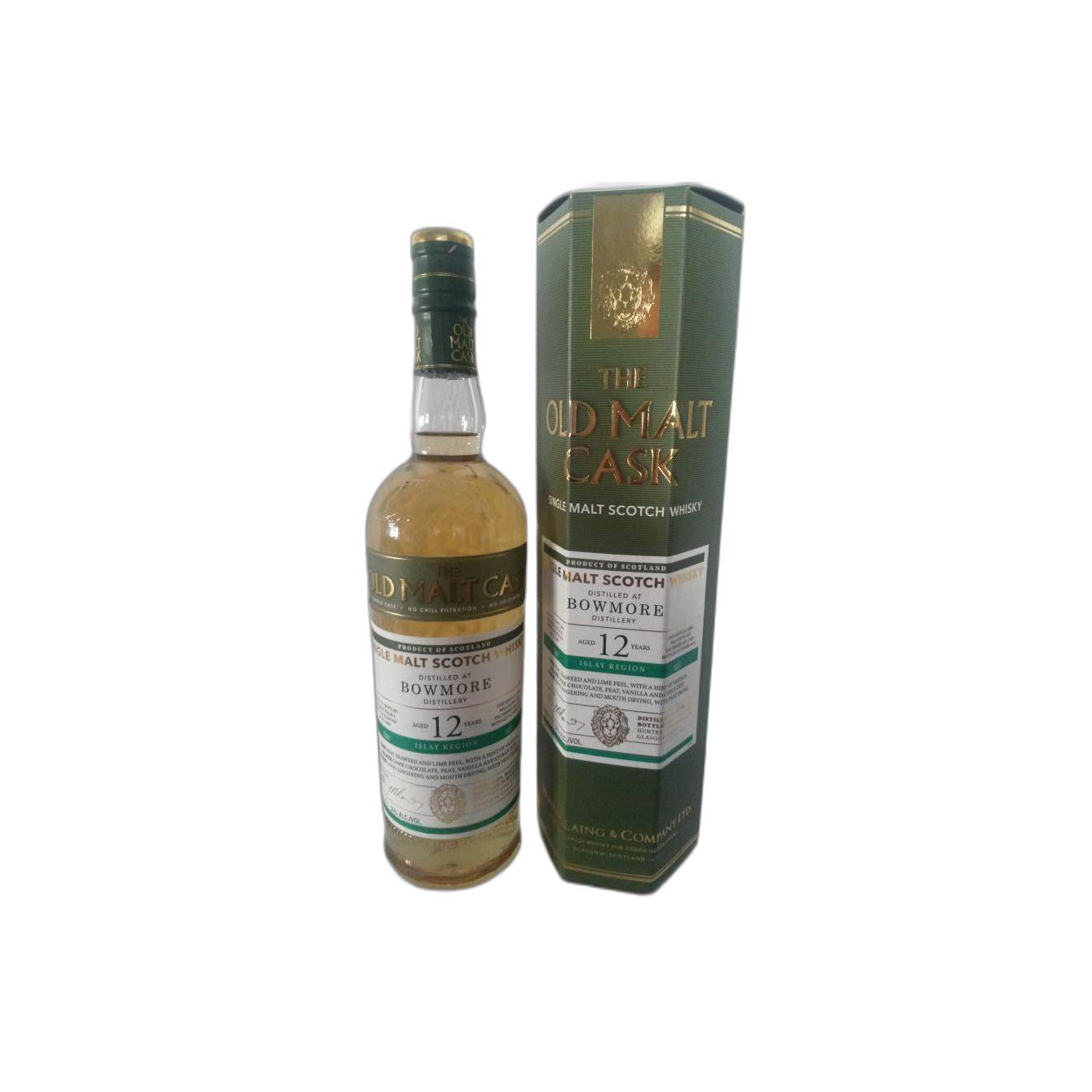 Bowmore Old Malt Cask 2001 12 Years Single Malt Whisky 3