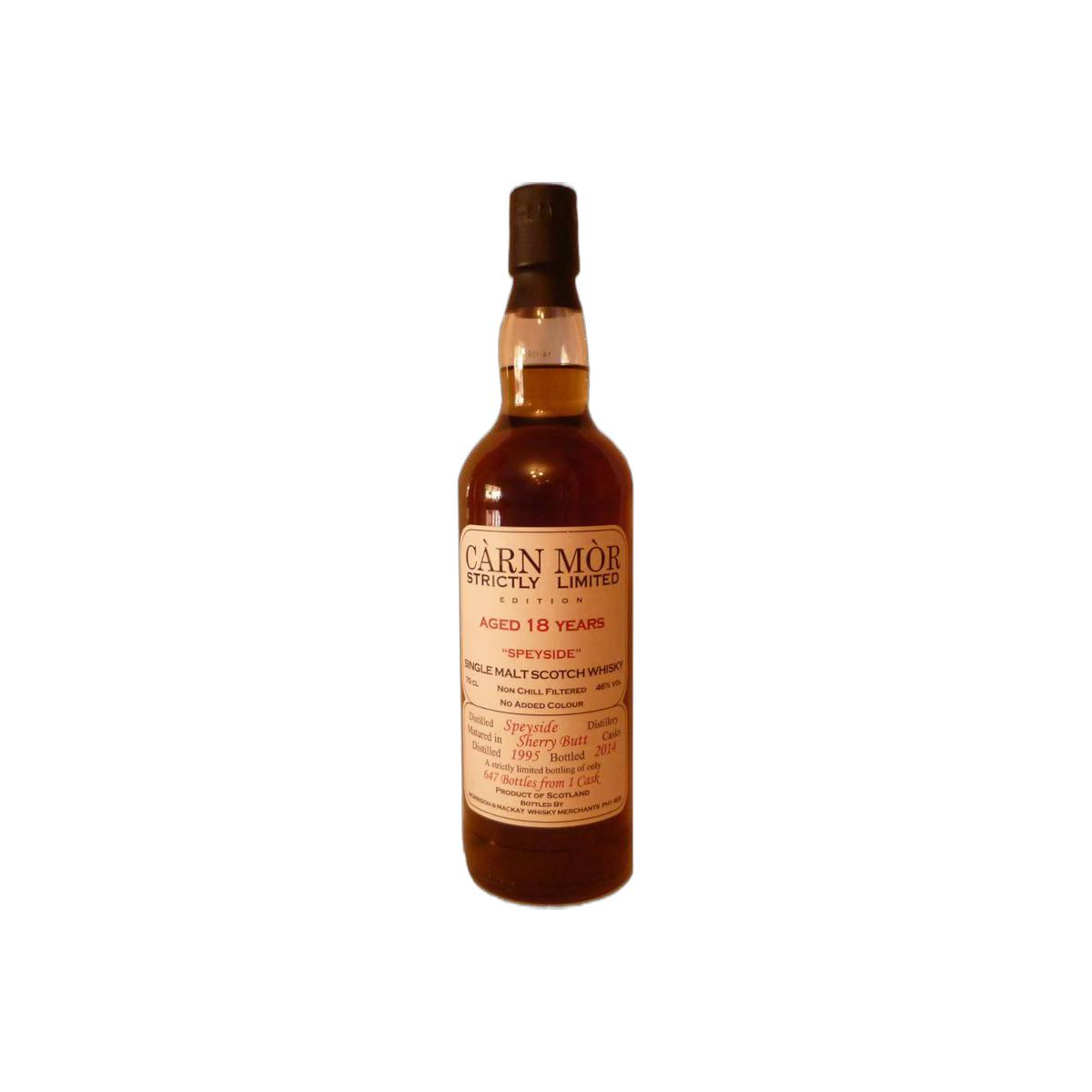 Spey 1995 18 Years Single Malt Whisky