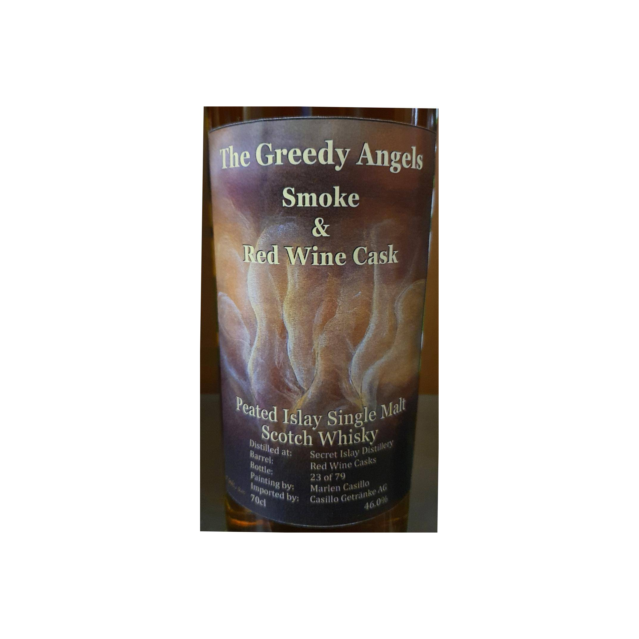 Peated Islay Single Malt Scotch Whisky Smoke & Red Wine Cask 2