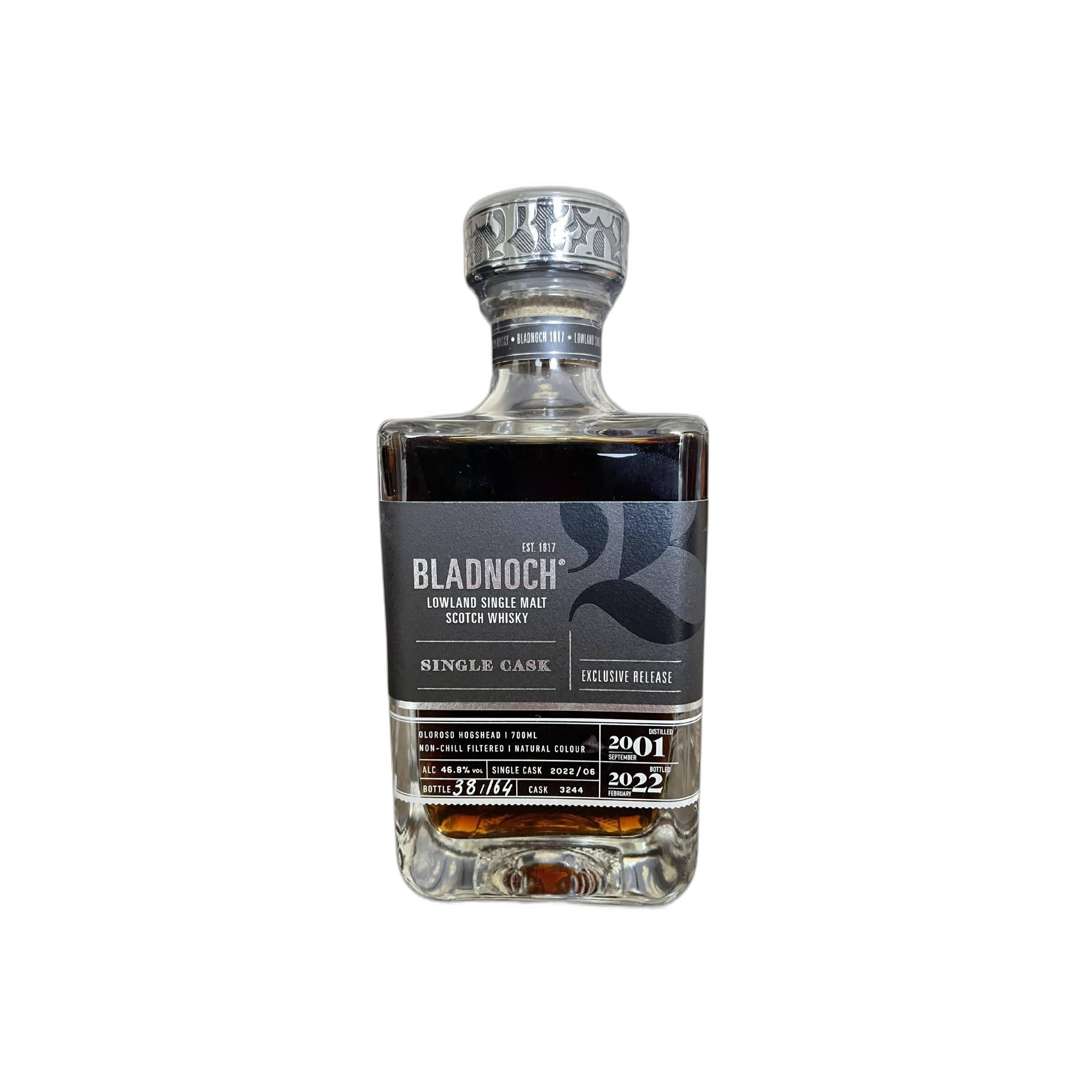 Bladnoch Single Cask 2001 20 Years Single Malt Whisky