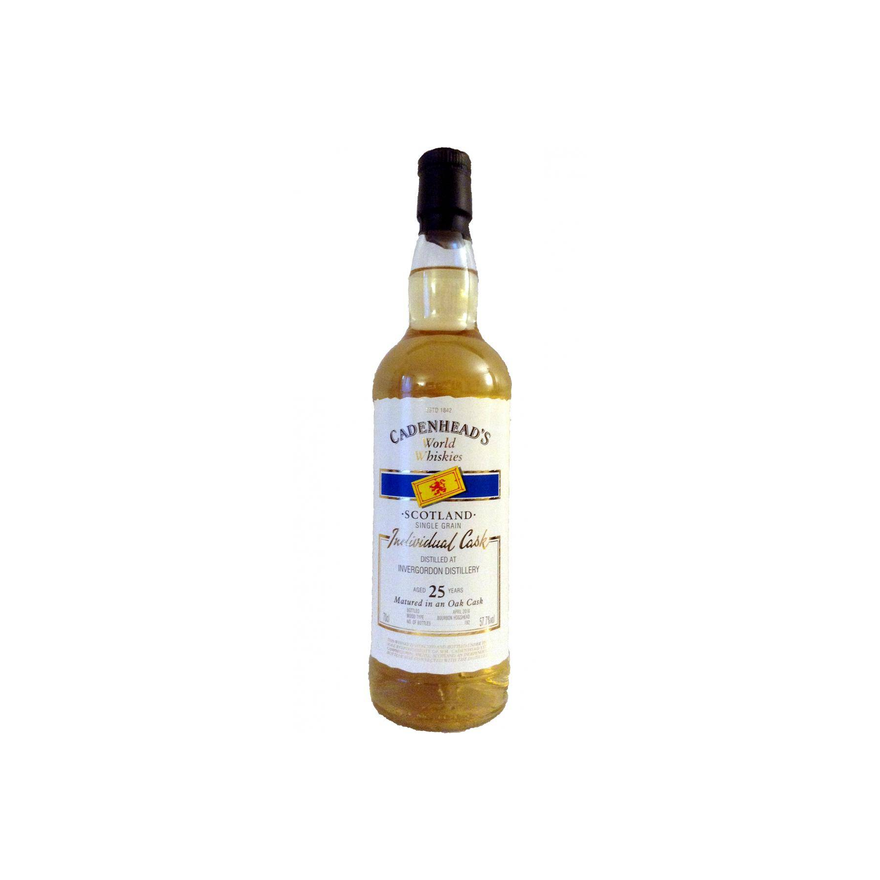 Invergordon 1991 25 Years Single Grain Whisky