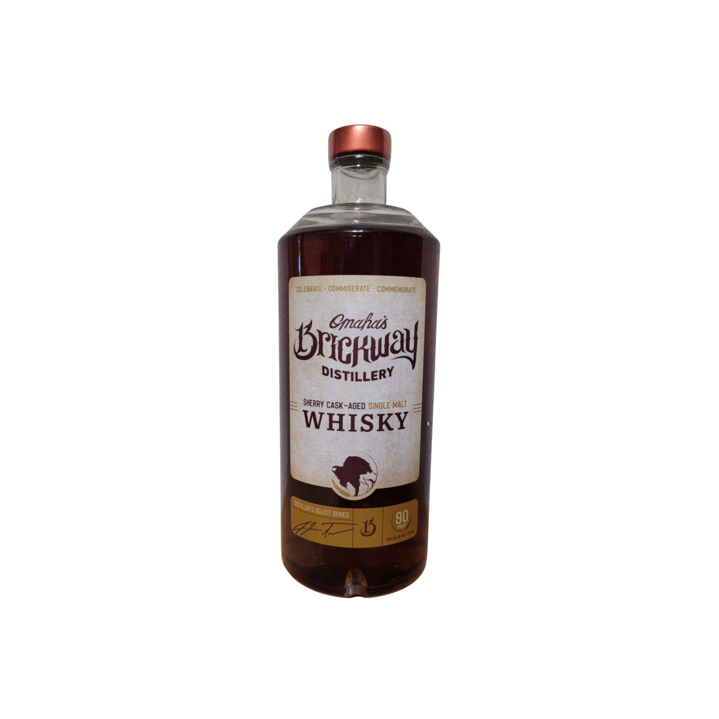 Brickway Sherry Cask-Aged Single Malt Whiskey