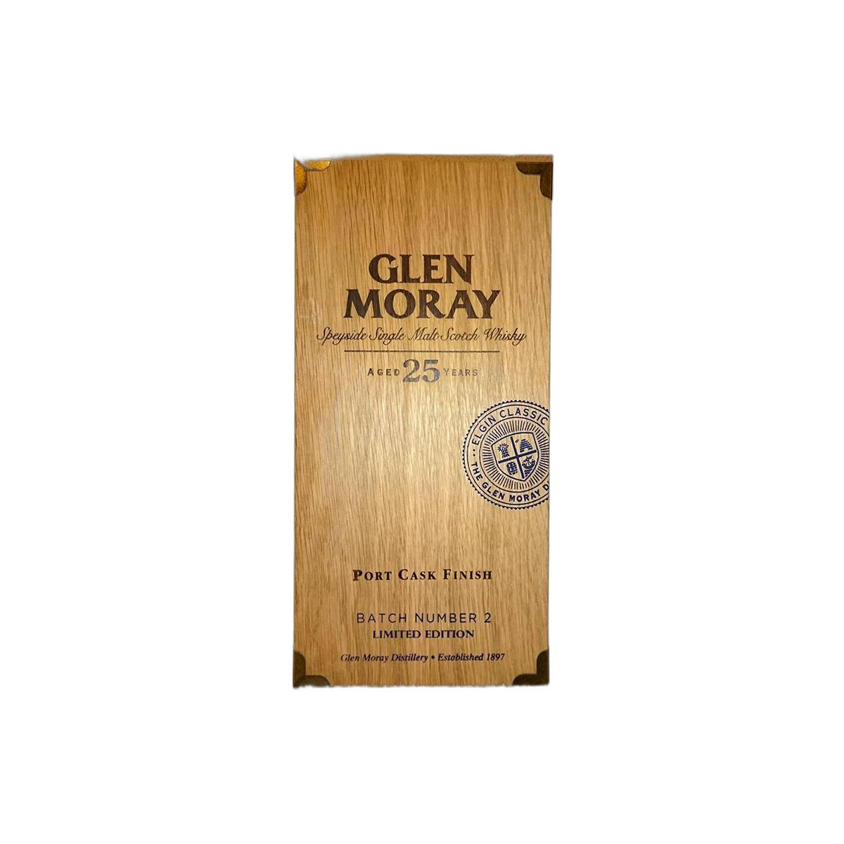 Glen Moray 1987 25 Years Single Malt Whisky