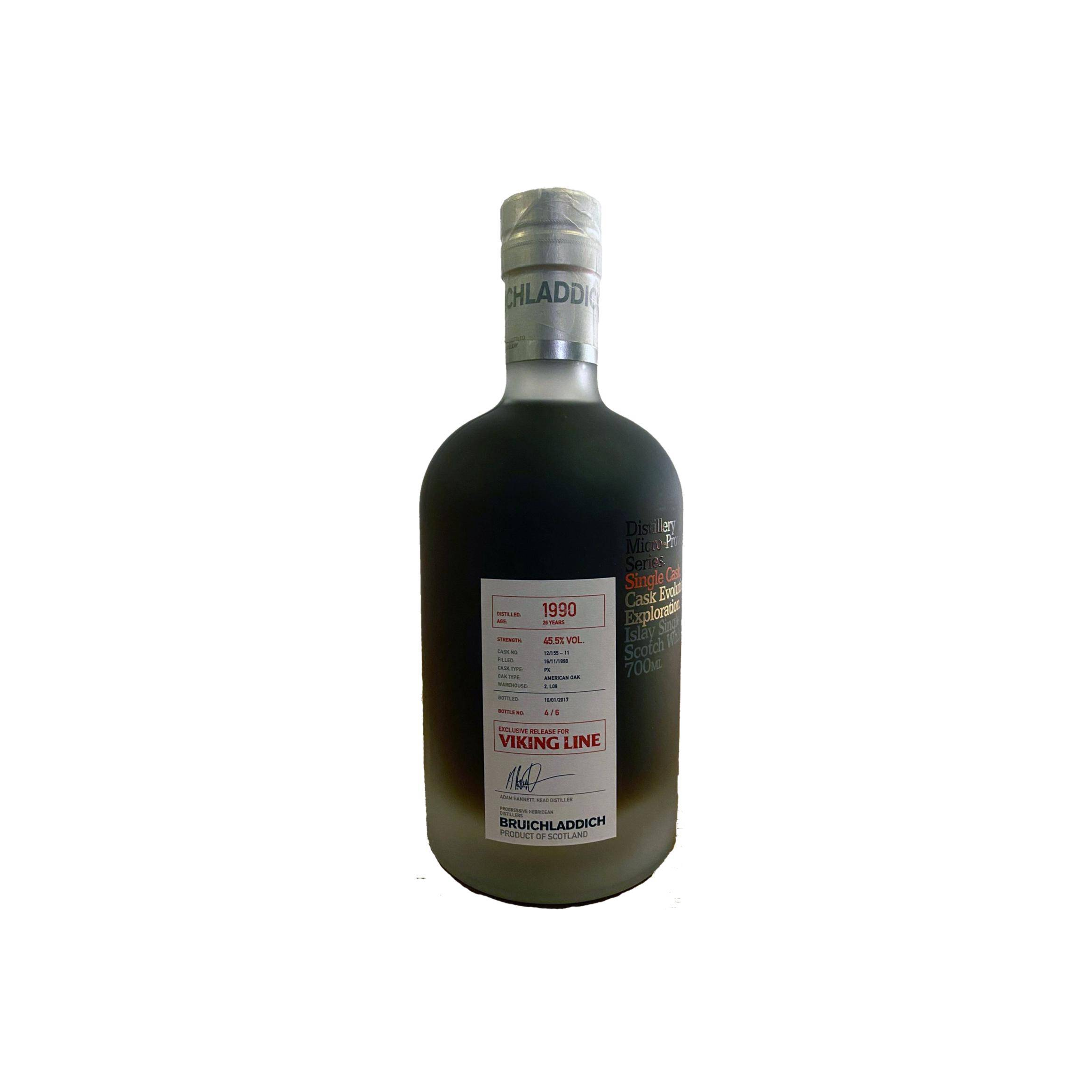 Bruichladdich 1990 26 Years Single Malt Whisky
