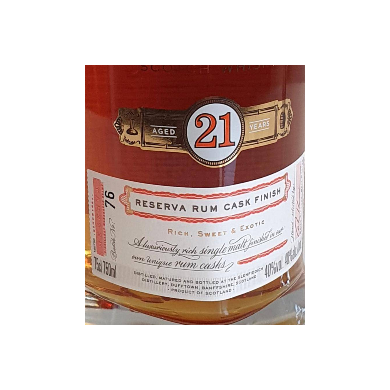 Glenfiddich 21 Years Single Malt Whisky 3