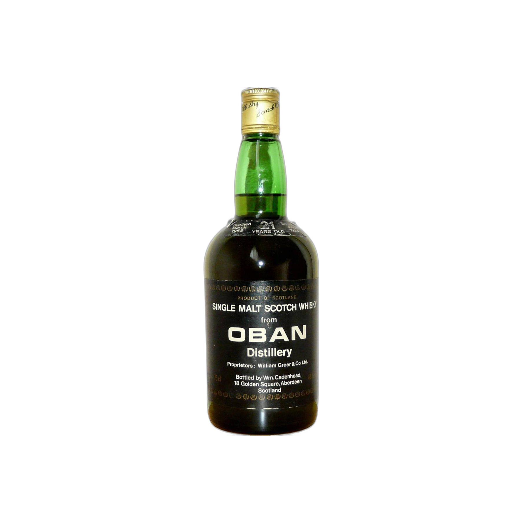 Oban 1963 21 Years Single Malt Whisky