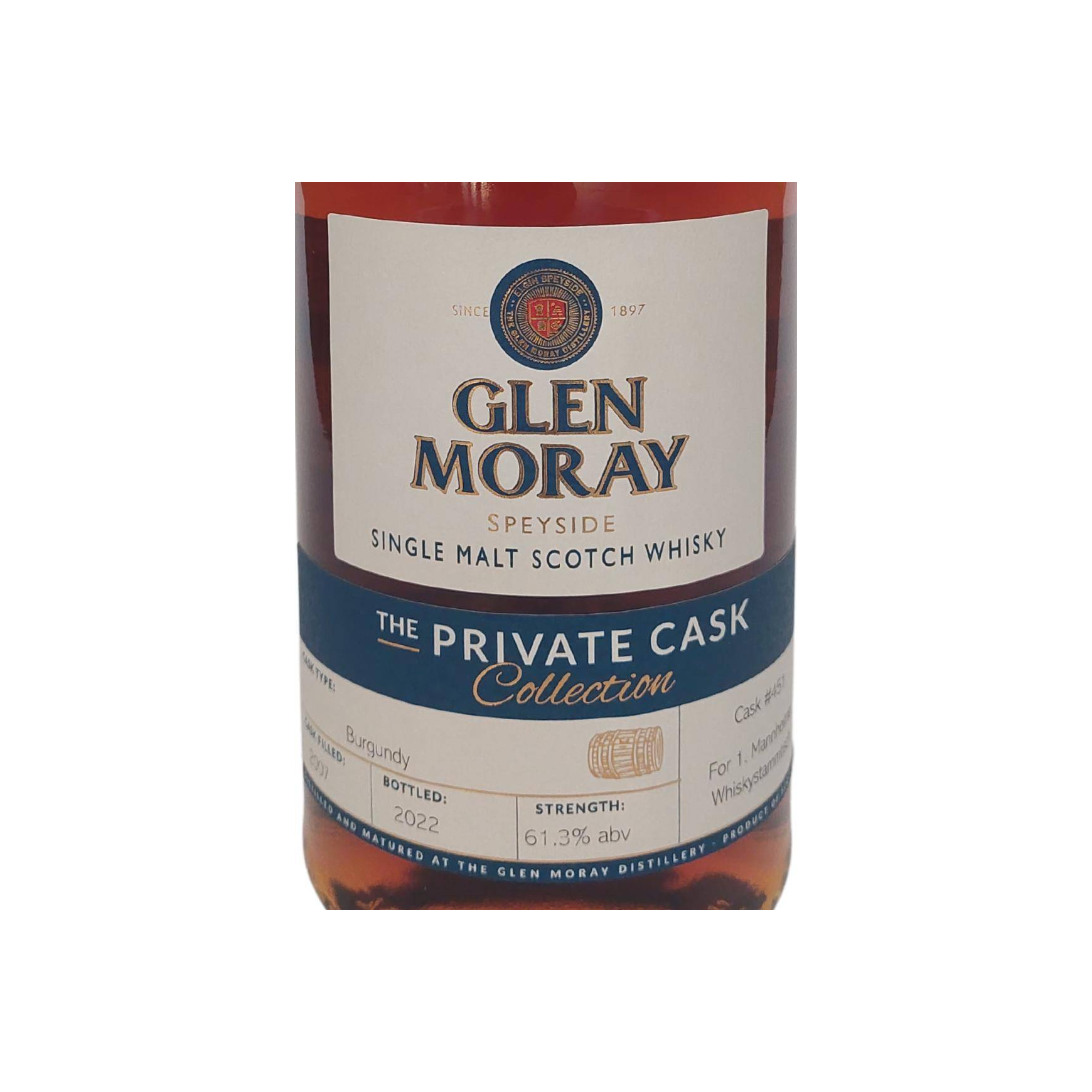 Glen Moray 2007 15 Years Single Malt Whisky 2