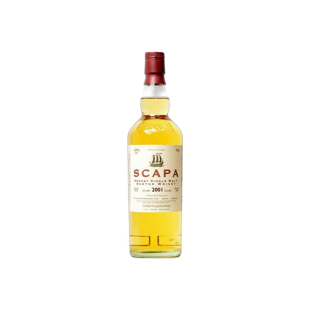 Scapa Licensed Bottling 2001 15 Years Single Malt Whisky