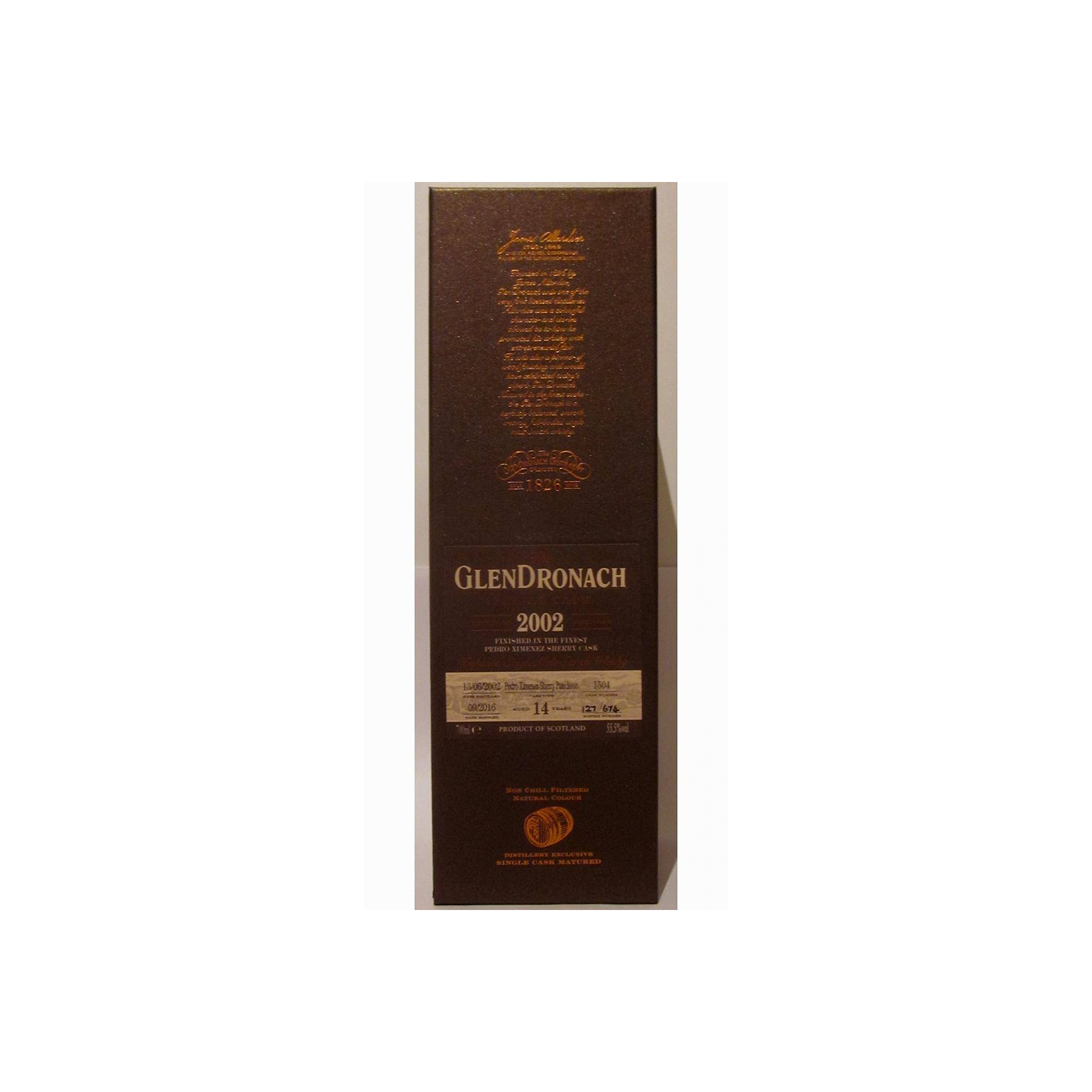 GlenDronach 2002 14 Years Single Malt Whisky 3