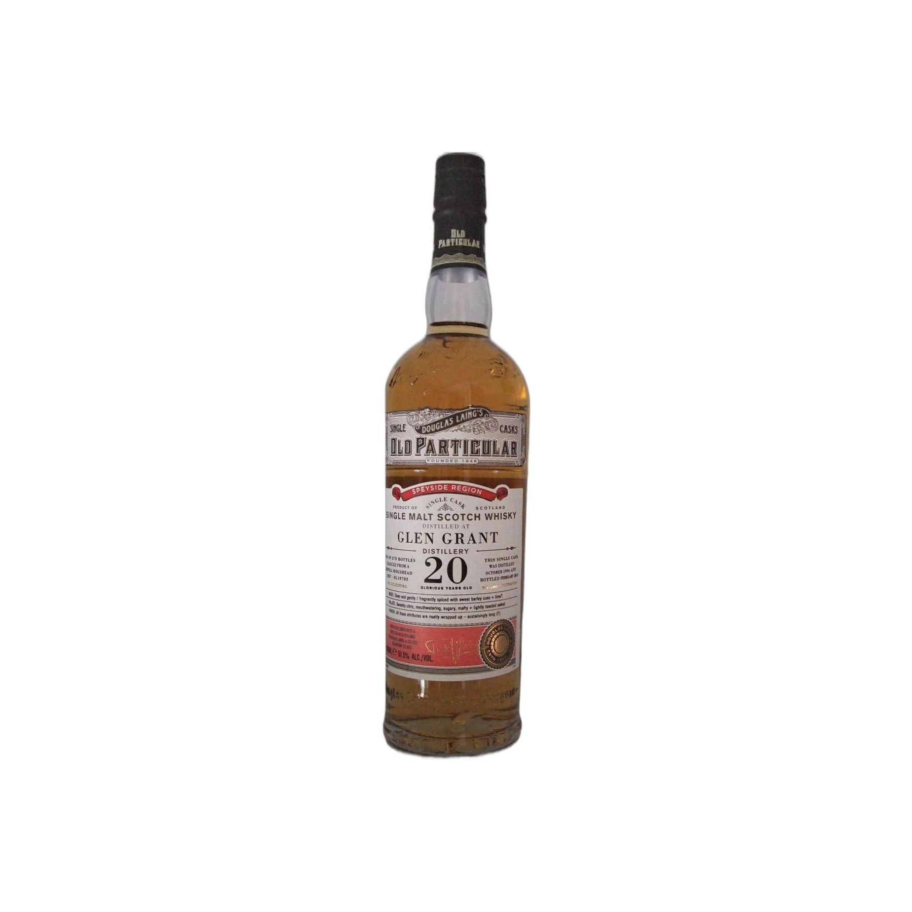 Glen Grant Old Particular 1994 20 Years Single Malt Whisky