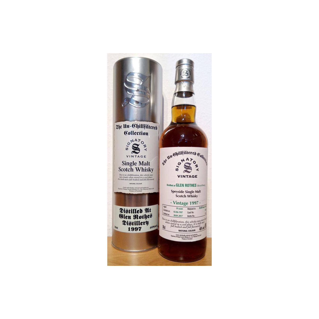 The Glenrothes The Un-Chillfiltered Collection 1997 19 Years Single Malt Whisky 2