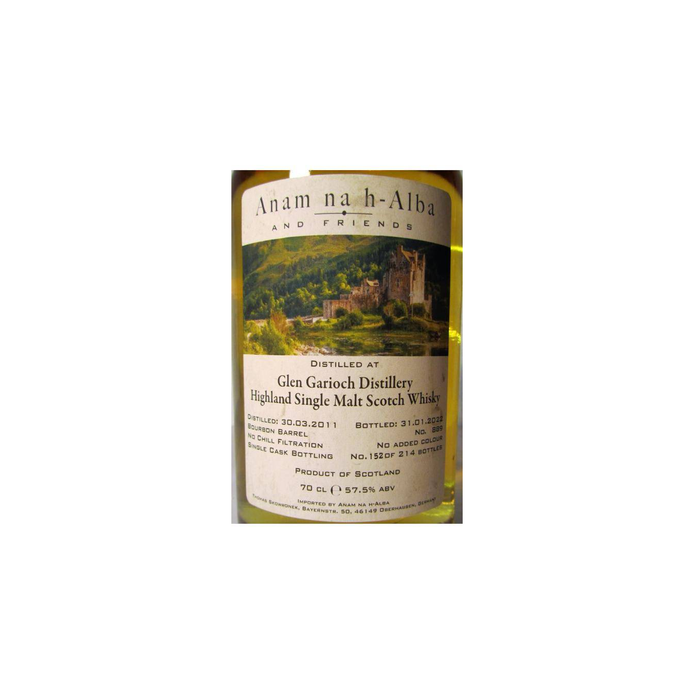 Glen Garioch 2011 10 Years Single Malt Whisky 2