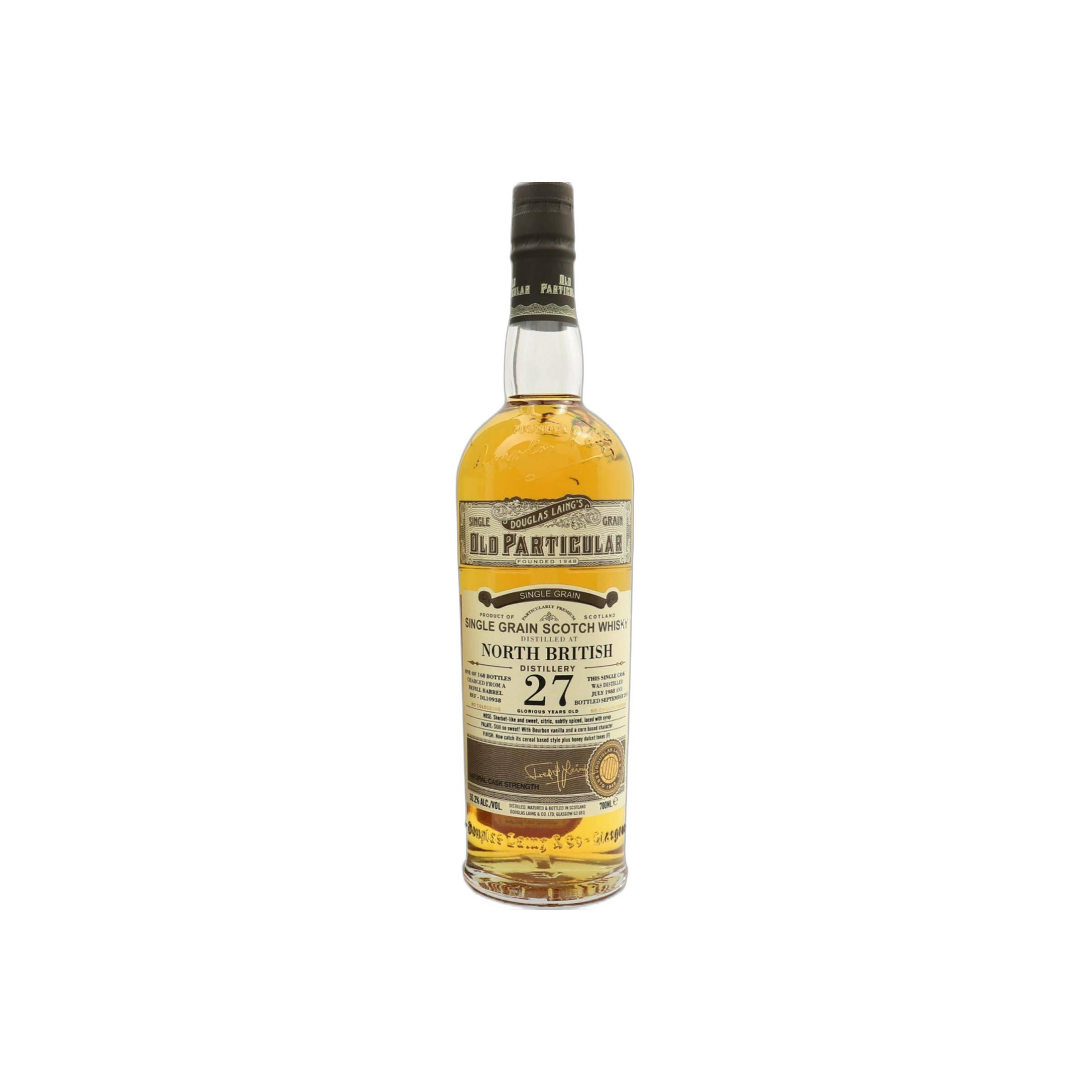 North British Old Particular 1988 27 Years Single Grain Whisky