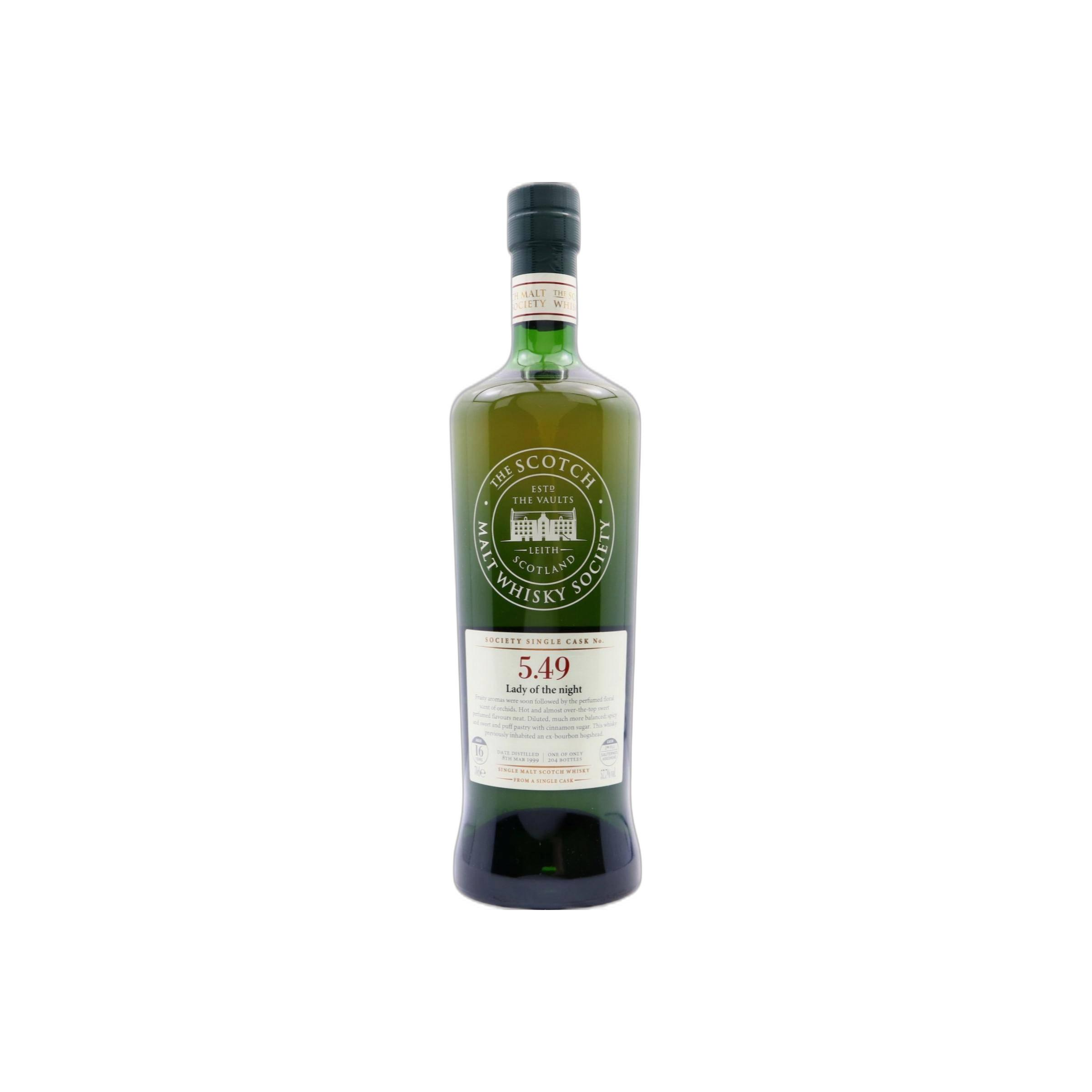 The Scotch Malt Whisky Society 1999 16 Years Single Malt Whisky