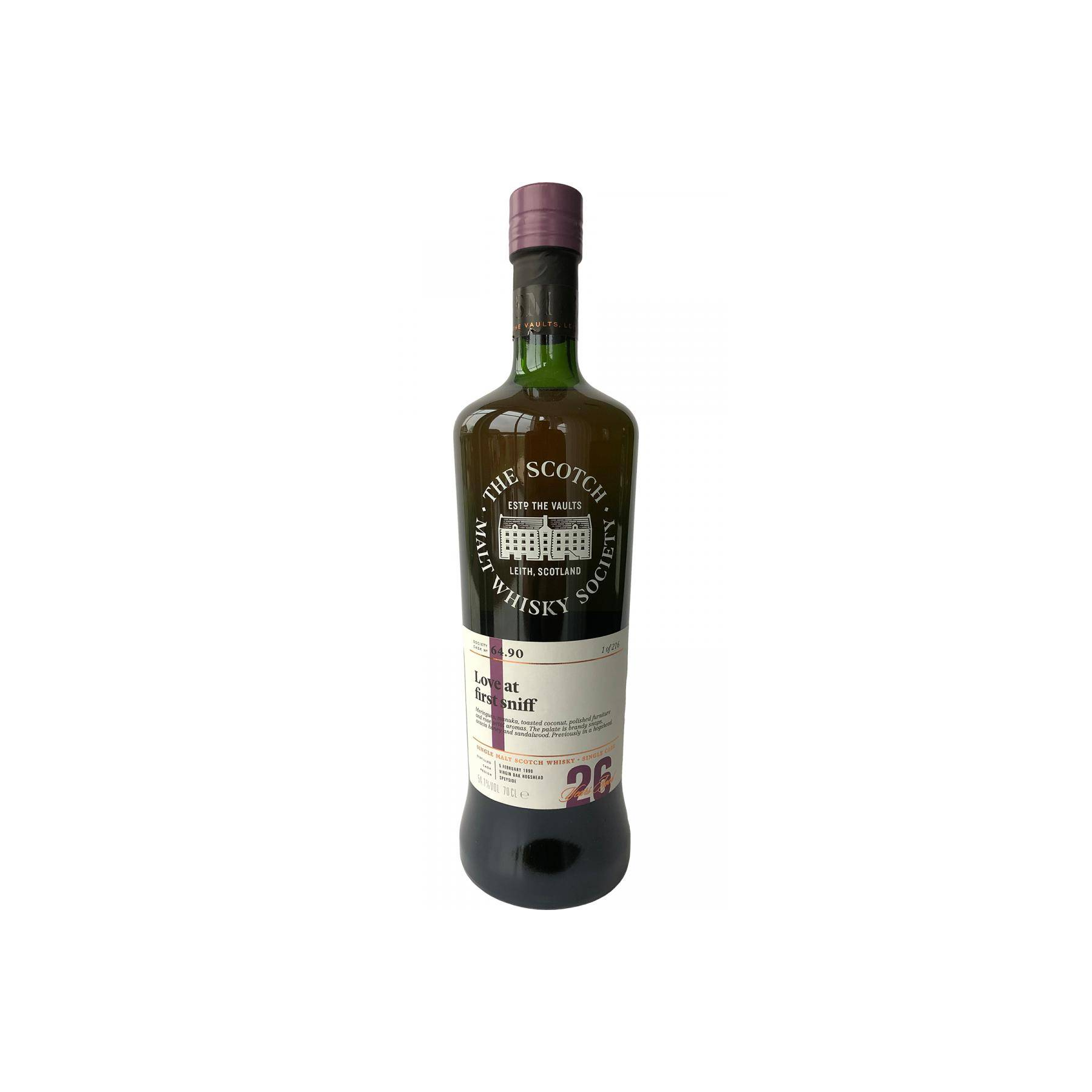 The Scotch Malt Whisky Society 1990 26 Years Single Malt Whisky