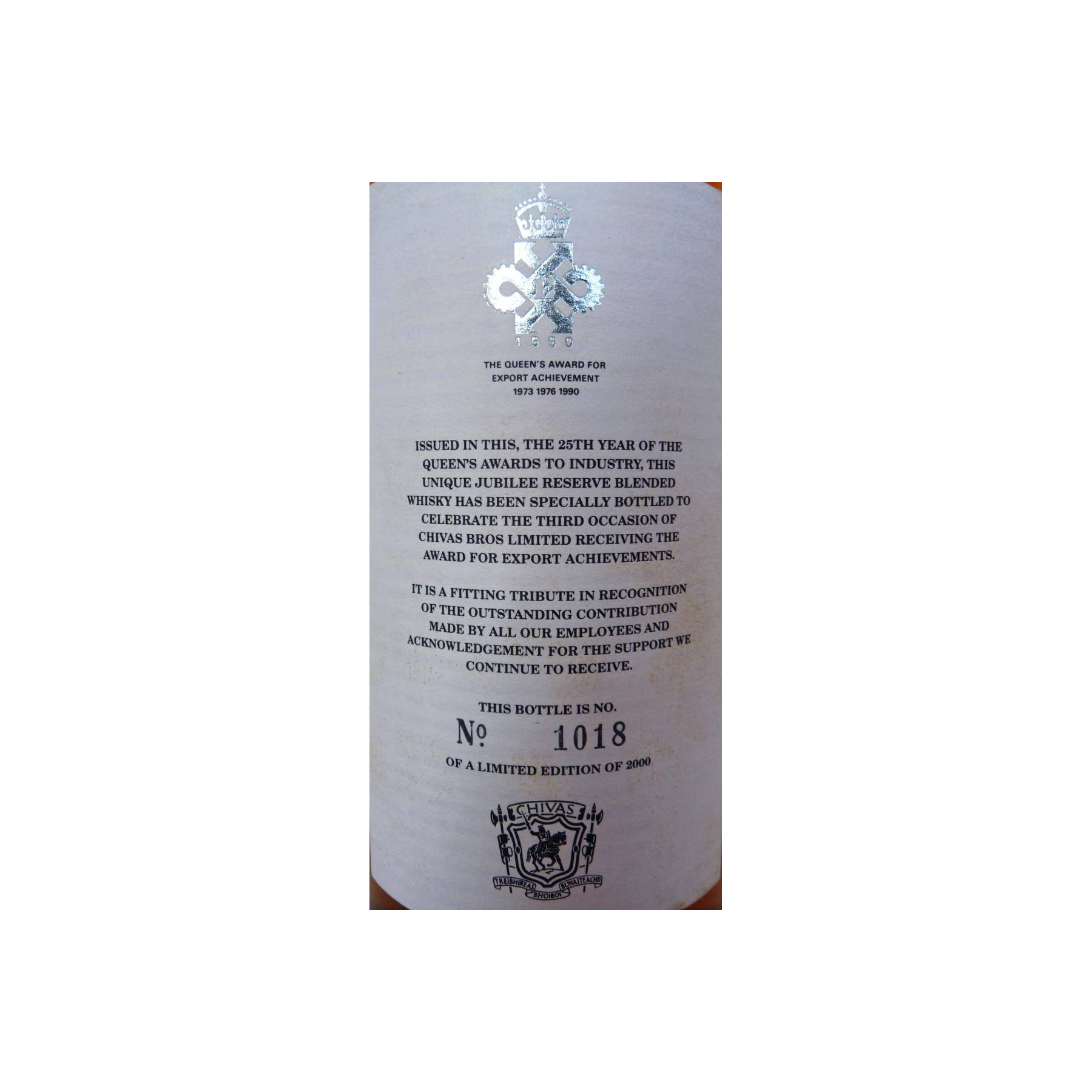Chivas Brothers Jubilee Reserve 2