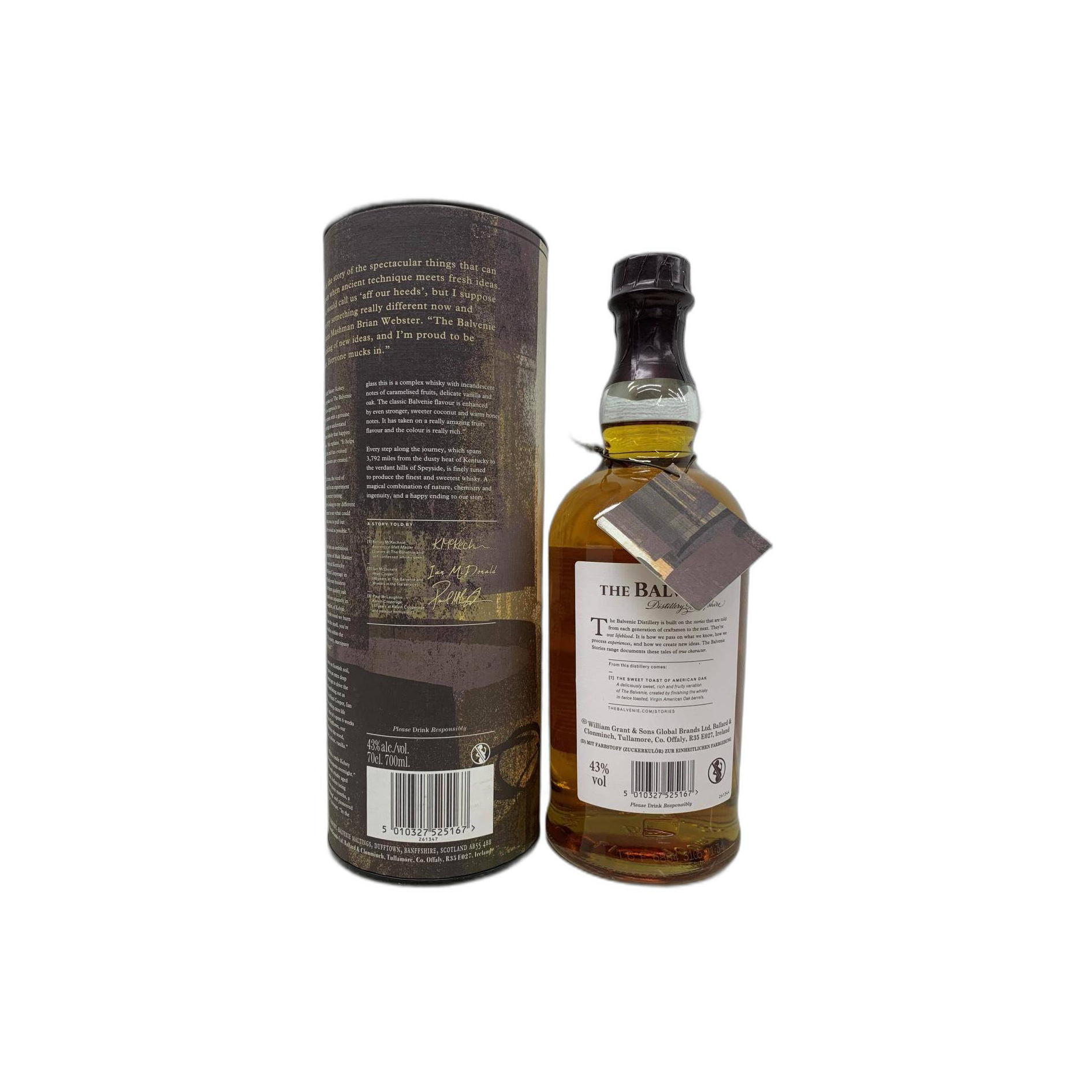 The Balvenie 12 Years Single Malt Whisky 2