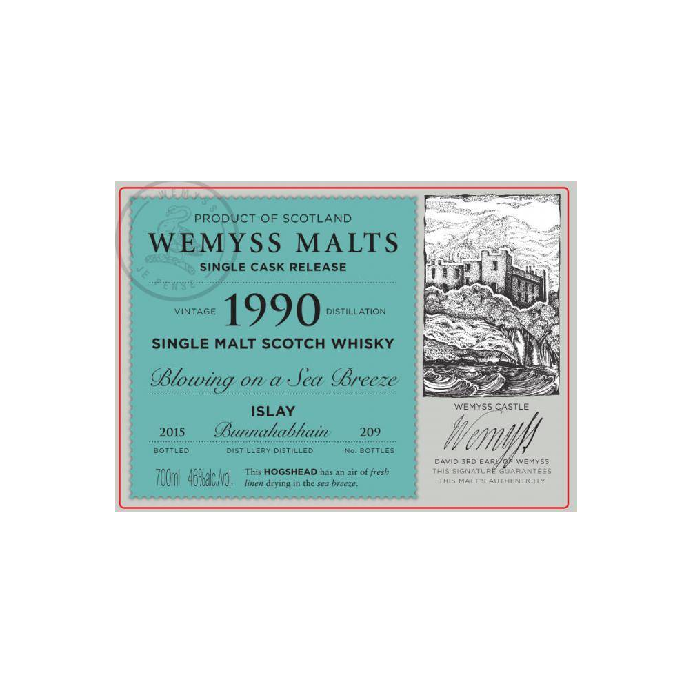 Bunnahabhain 1990 25 Years Single Malt Whisky 2