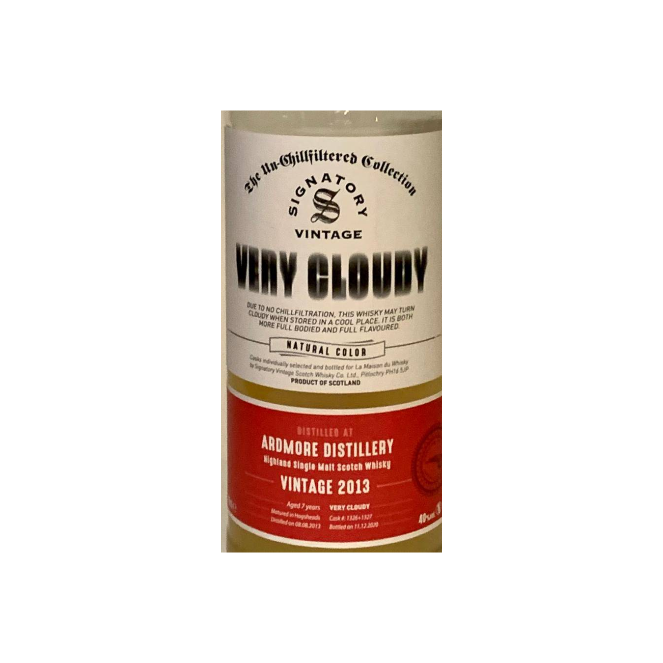 Ardmore 2013 7 Years Single Malt Whisky