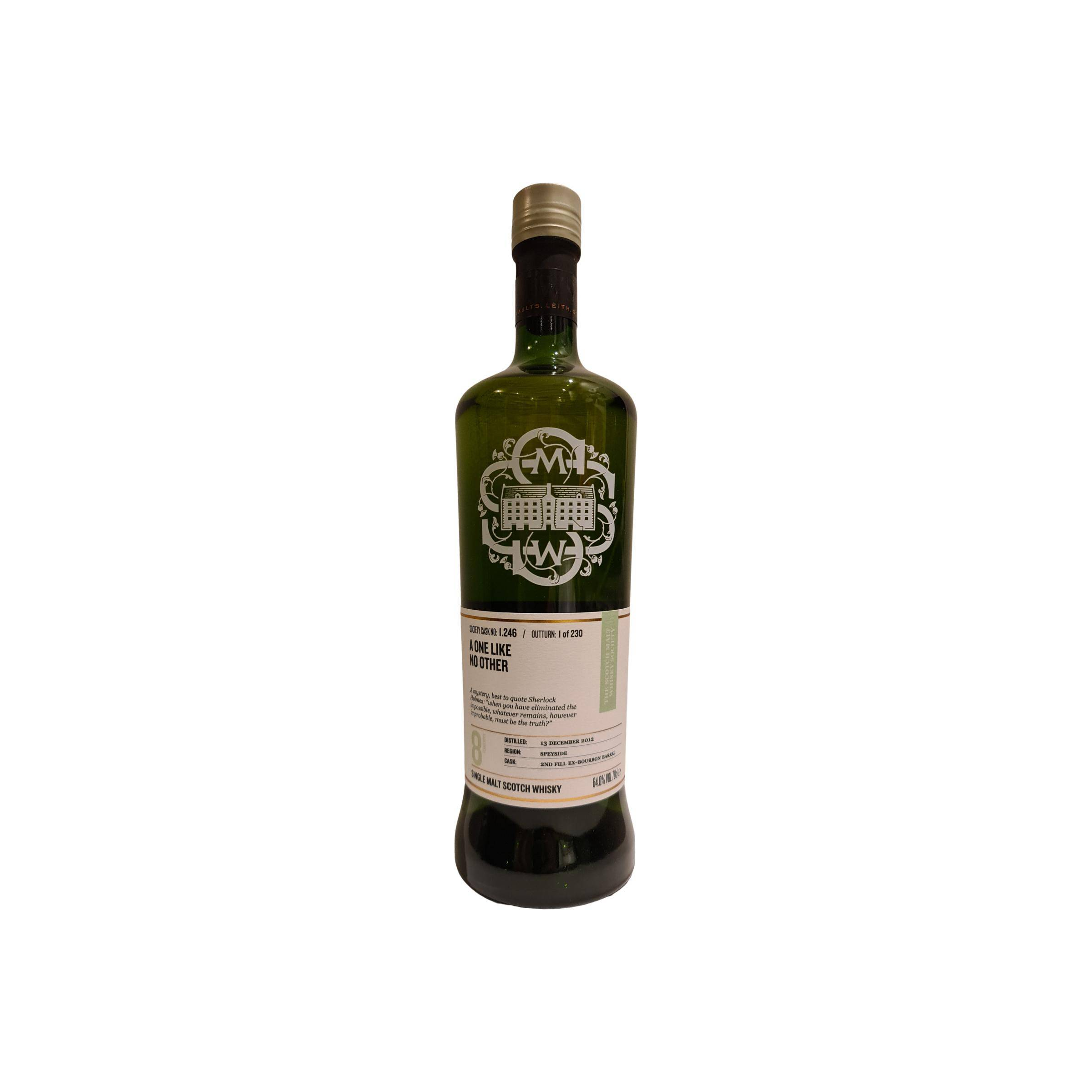 The Scotch Malt Whisky Society 2012 8 Years Single Malt Whisky