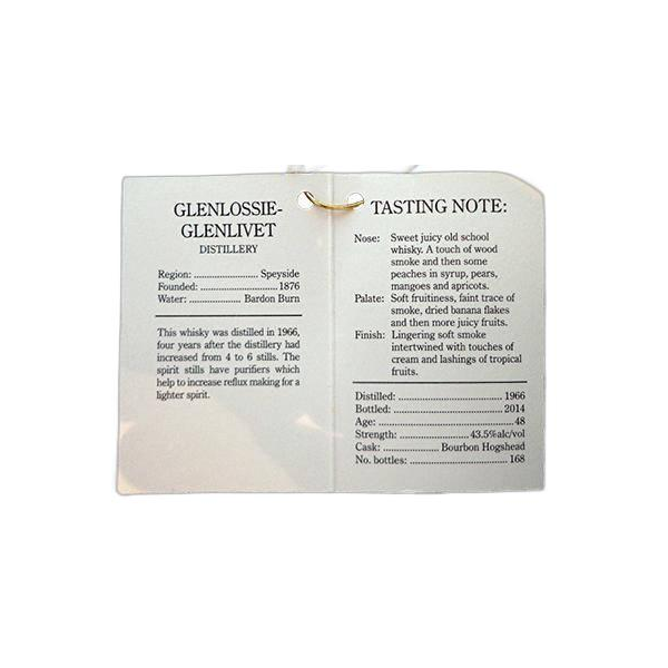 Glenlossie Single Cask 1966 48 Years Single Malt Whisky 3