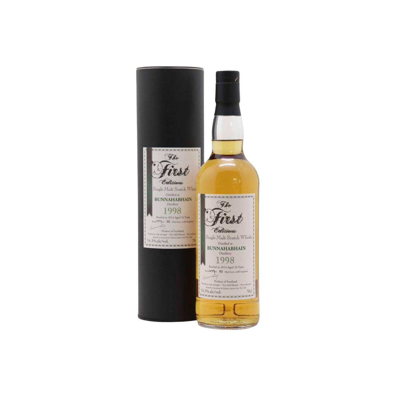 Bunnahabhain The First Editions 1998 16 Years Single Malt Whisky 2