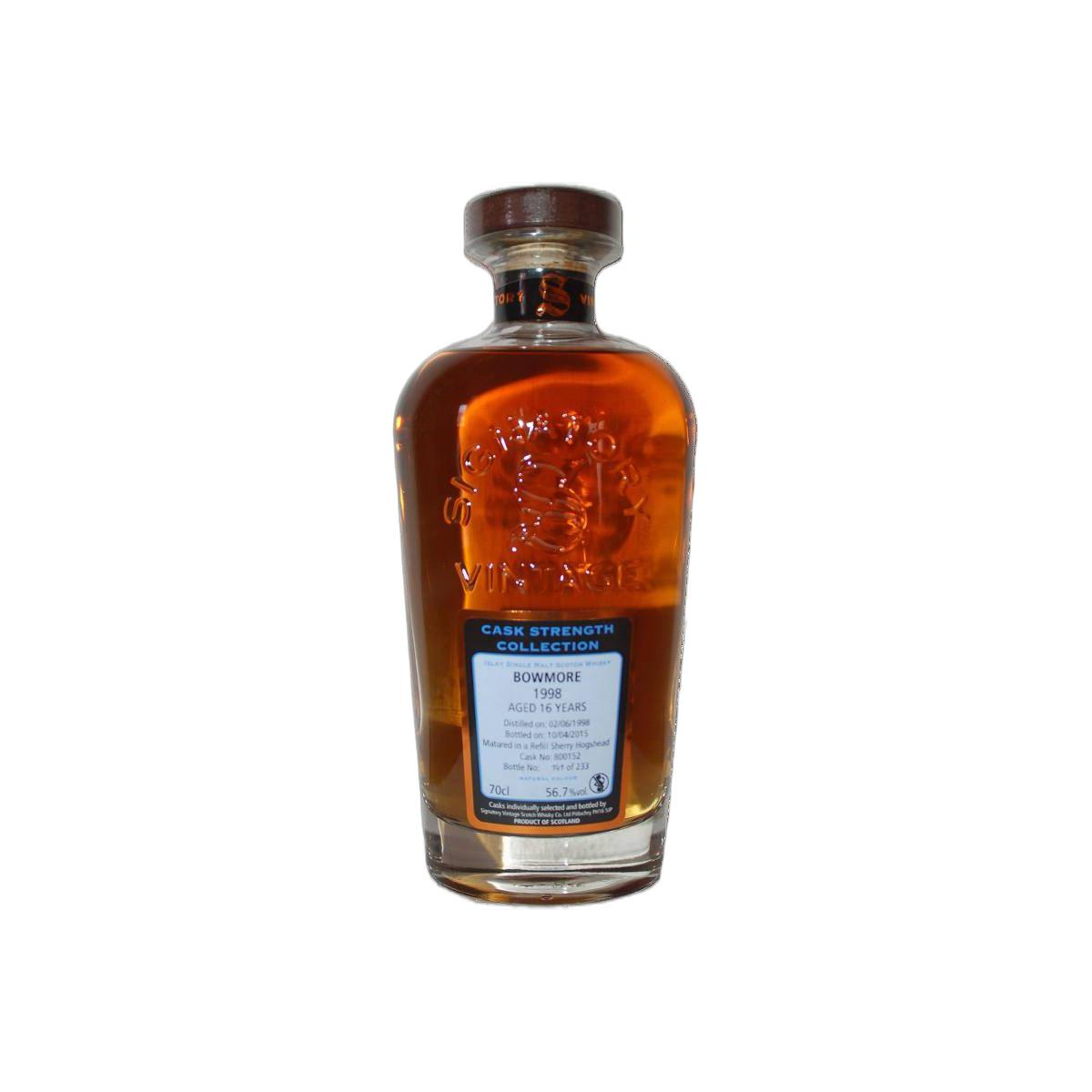 Bowmore Cask Strength Collection 1998 16 Years Single Malt Whisky