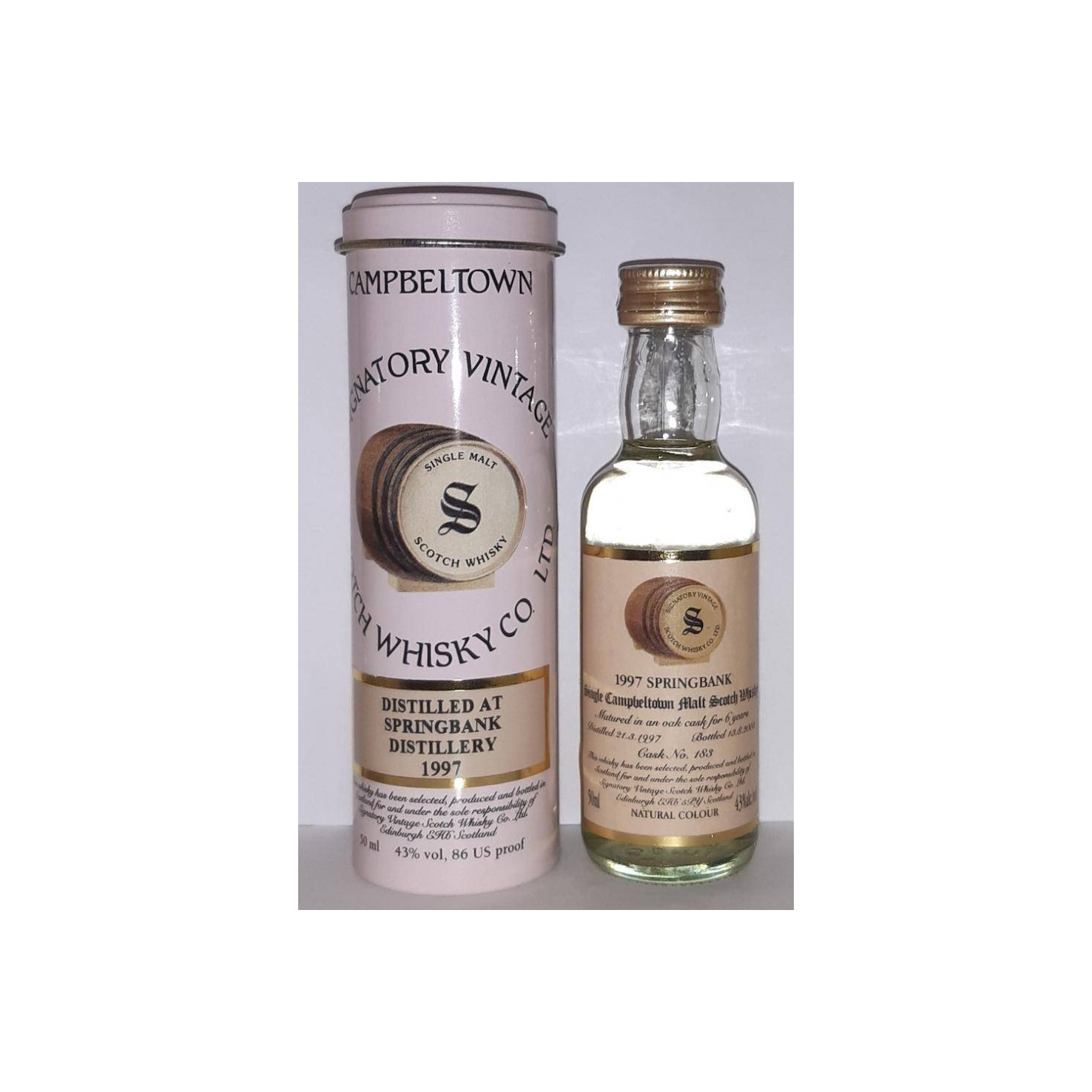 Springbank 1997 6 Years Single Malt Whisky 3