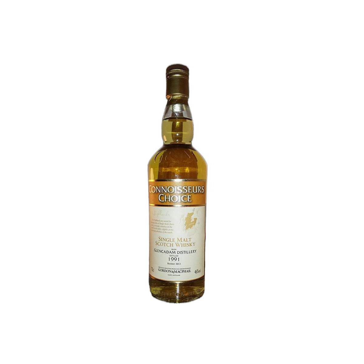 Glencadam Connoisseurs Choice 1991 22 Years Single Malt Whisky